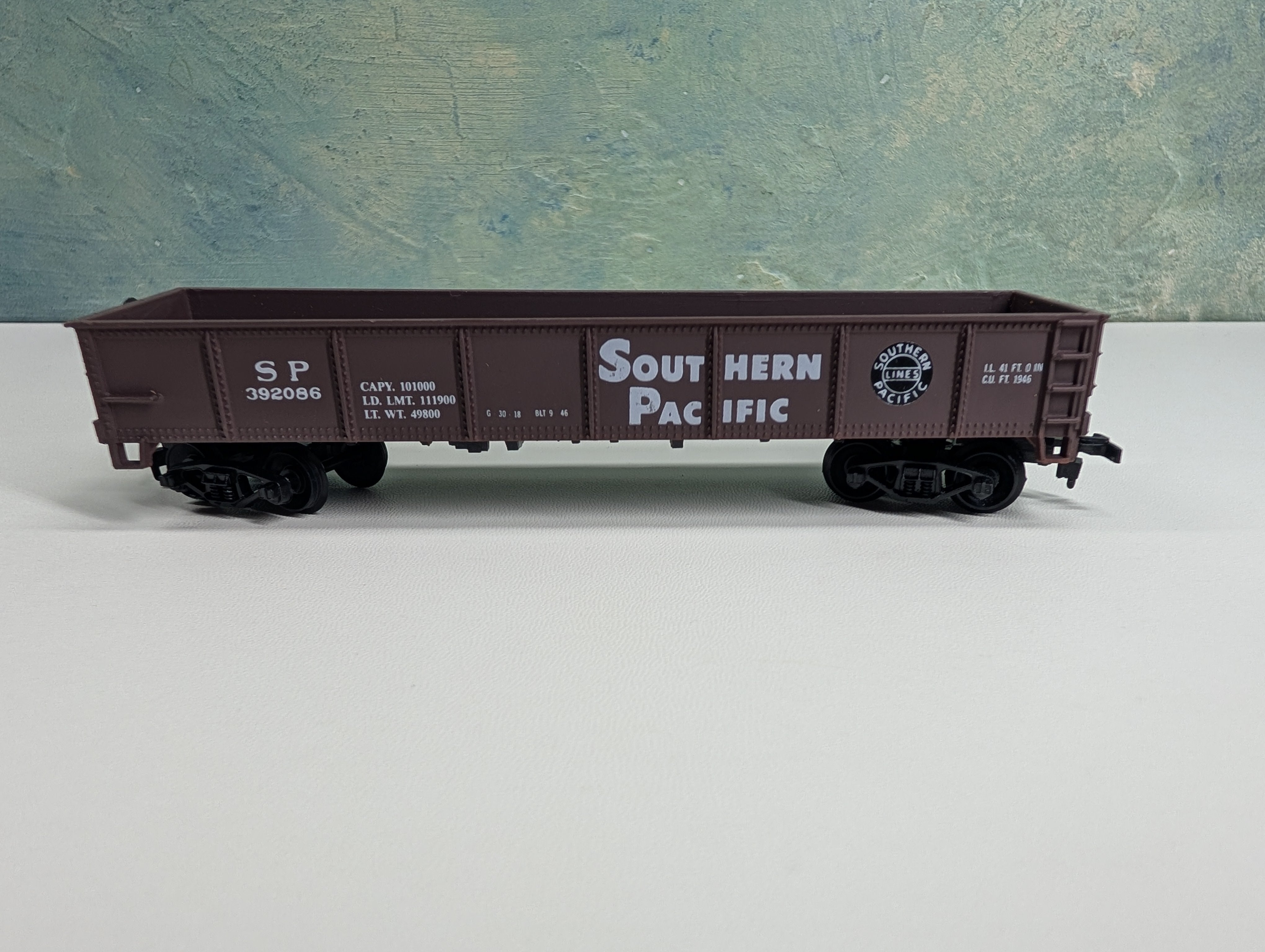 USED Life-Like HO Scale 40' Gondola Southern Pacific SP #392086