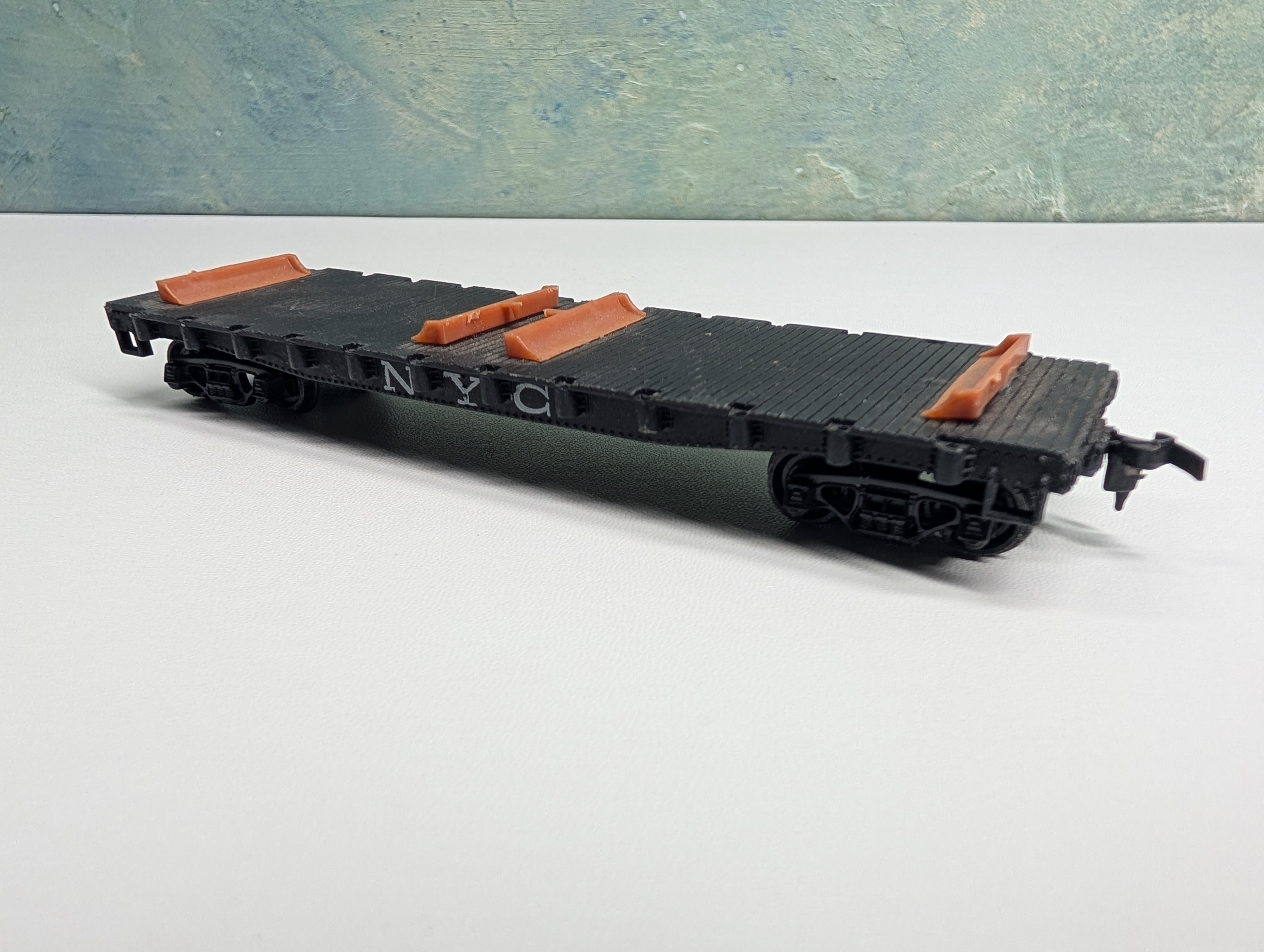 USED HO Scale 40' Flat Car New York Central NYC