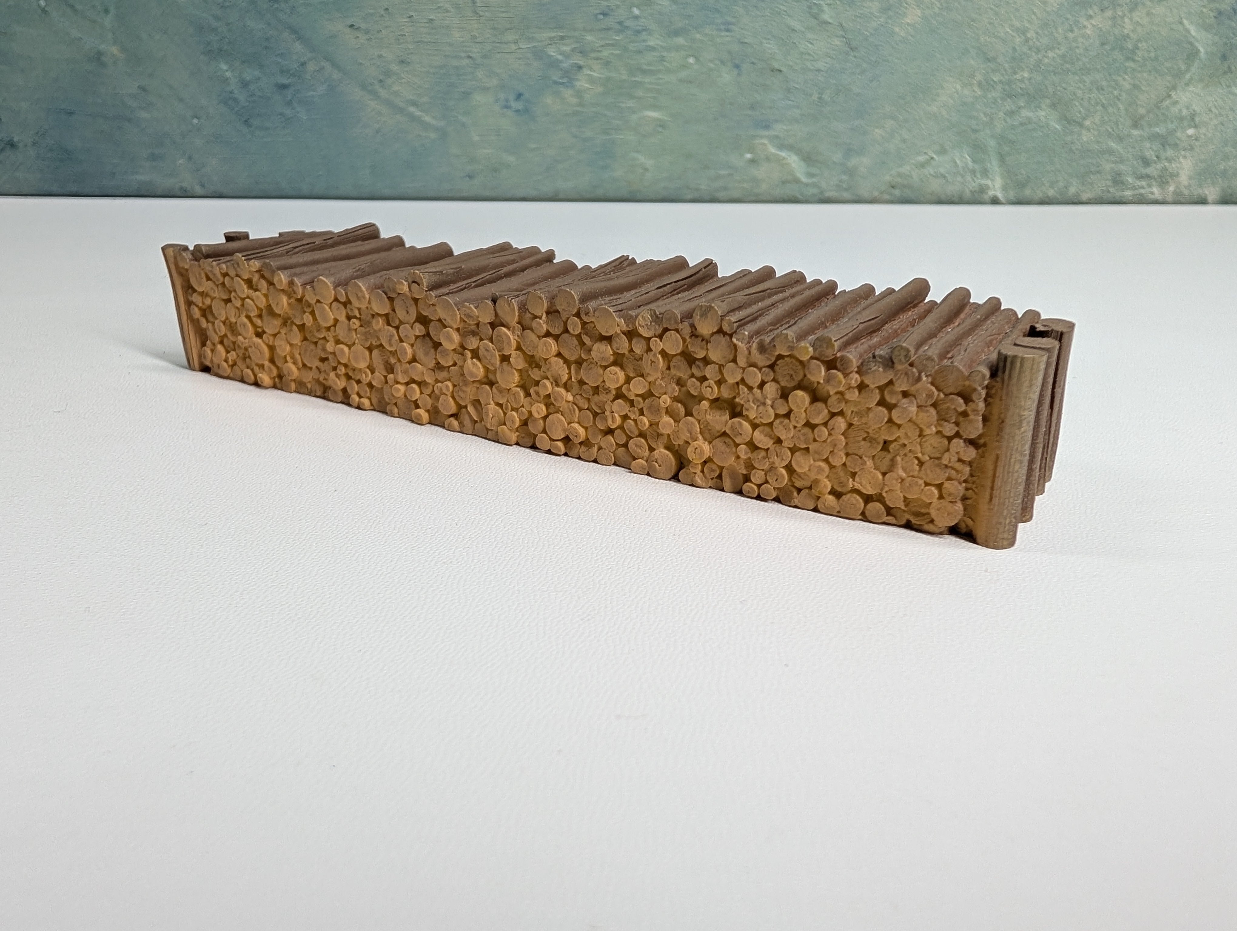 USED HO Scale 40' Pulpwood Load