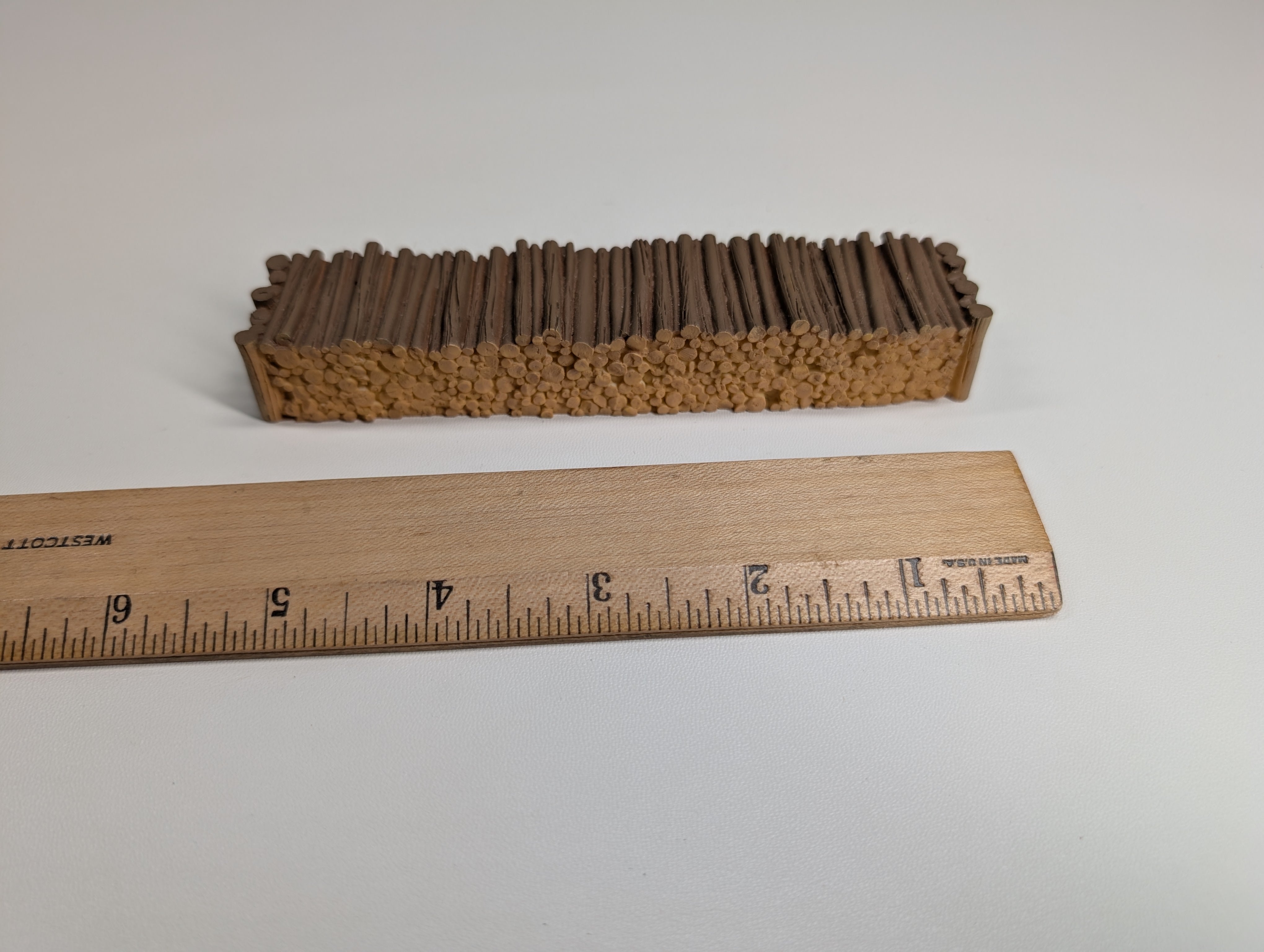USED HO Scale 40' Pulpwood Load