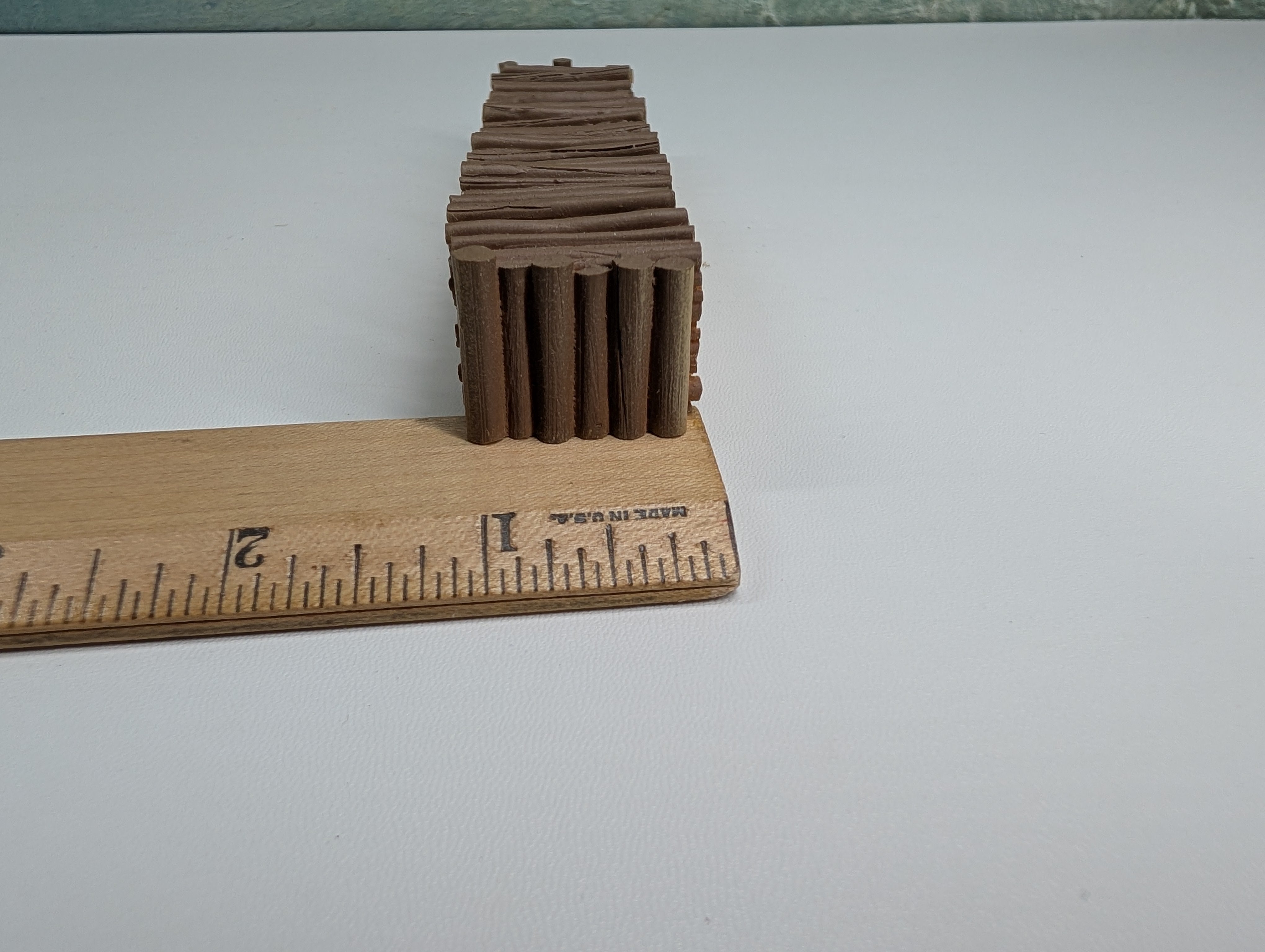 USED HO Scale 40' Pulpwood Load