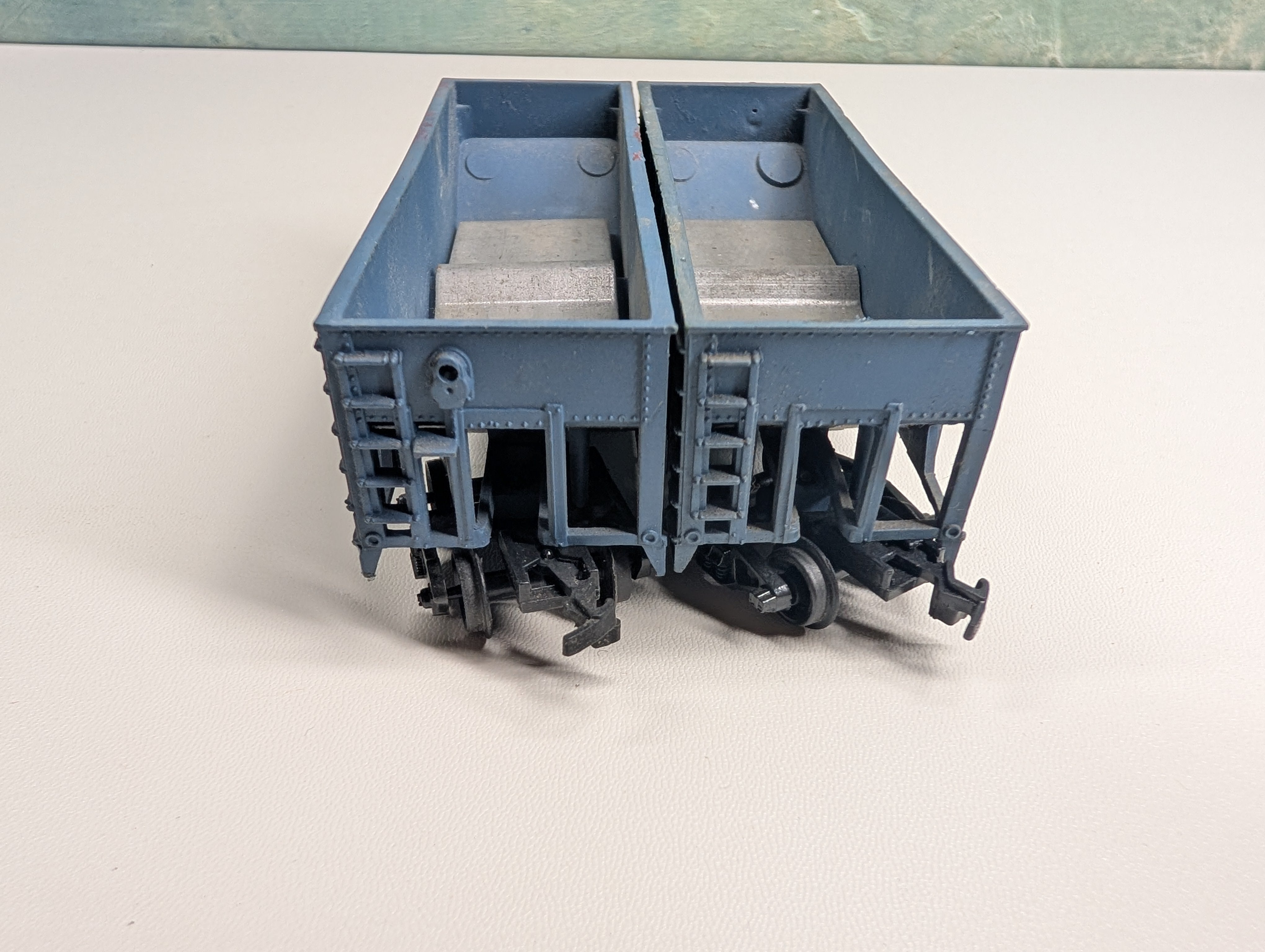 USED HO Scale Lot of 2 Bay Hoppers Louisville & Nashville L&N #115391 (2 pcs)