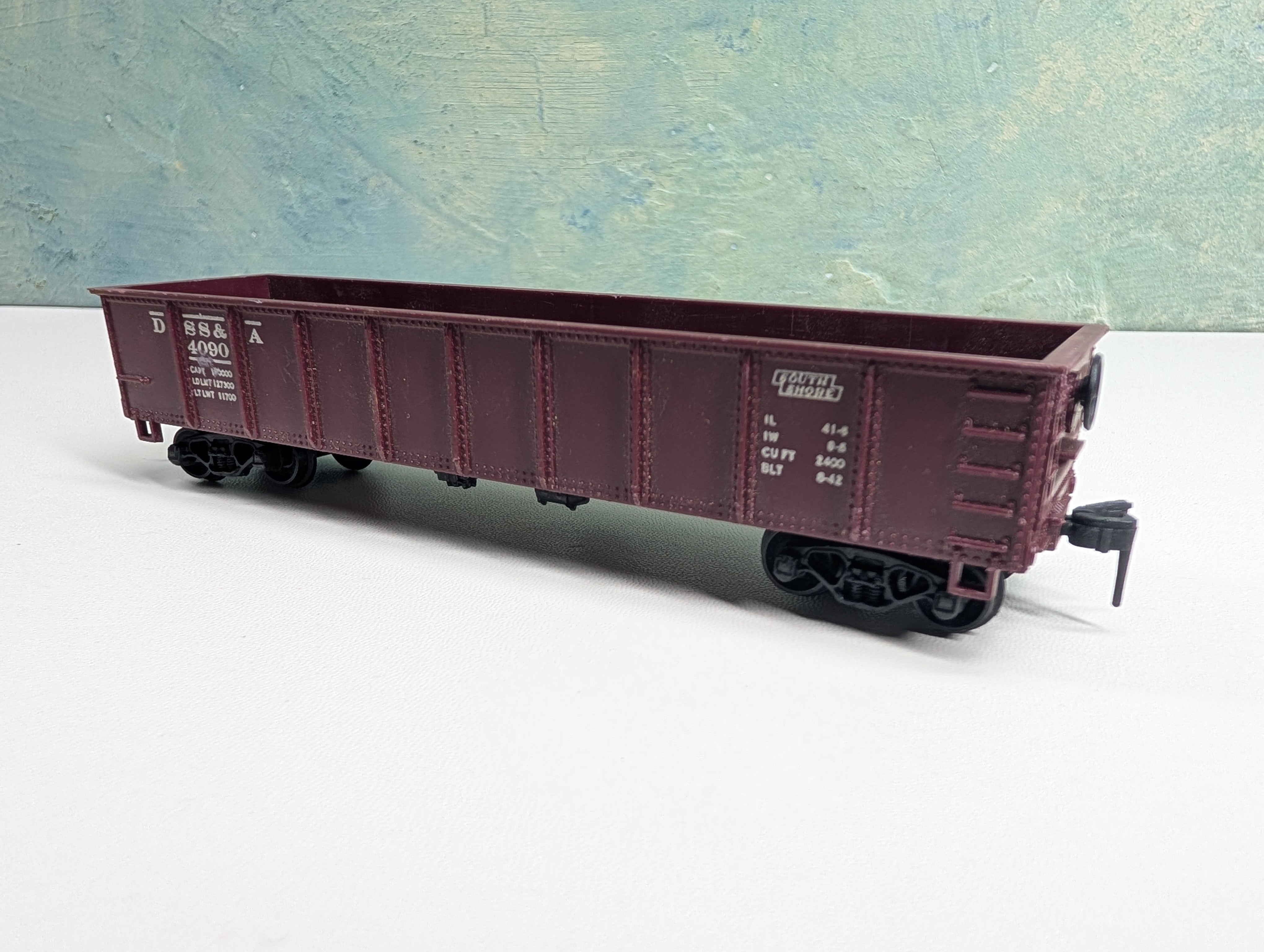 USED HOBBYLINE HO Scale 40' Gondola Duluth South Shore & Atlantic DSS&A #4090