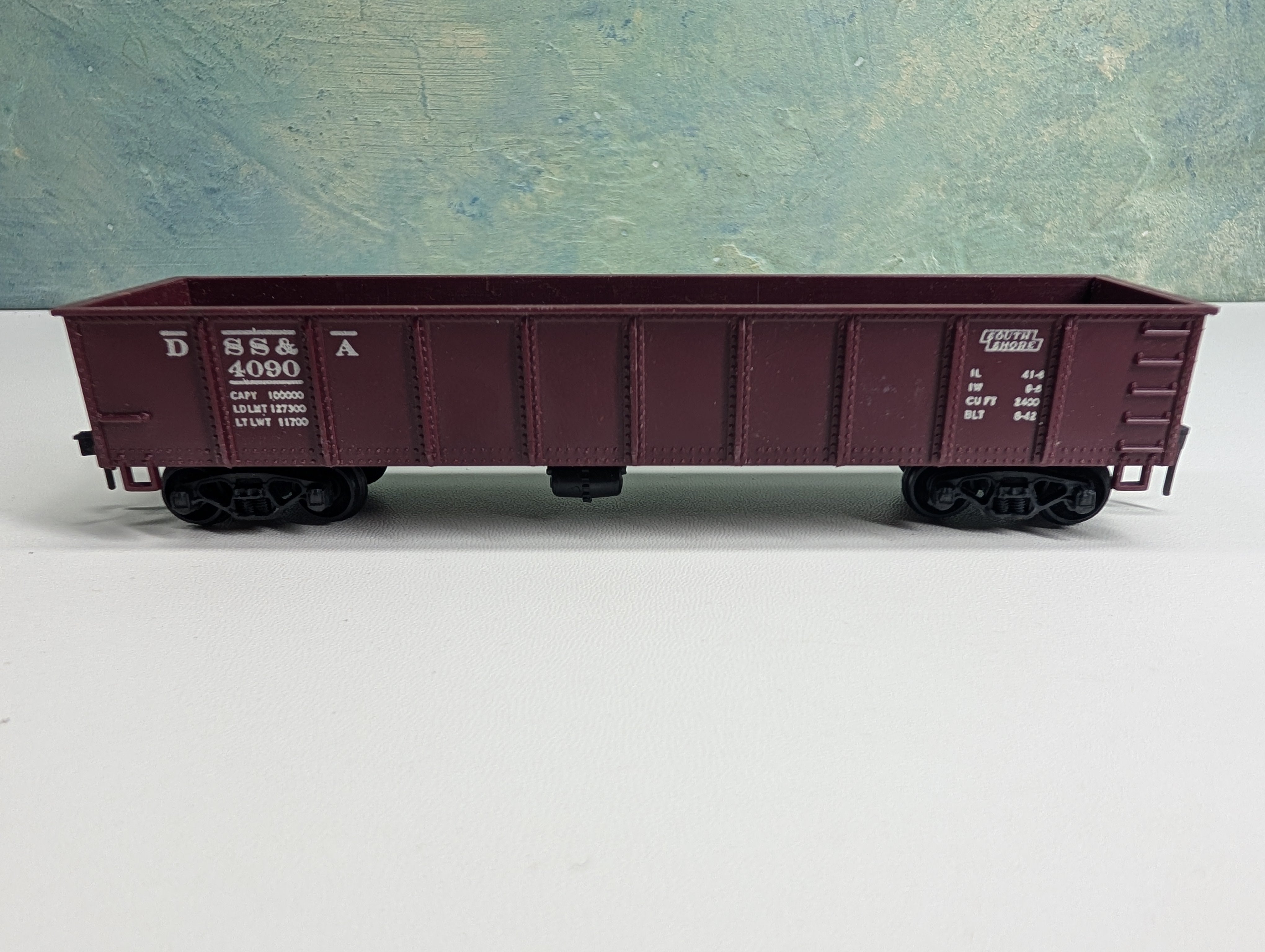 USED HOBBYLINE HO Scale 40' Gondola Duluth South Shore & Atlantic DSS&A #4090