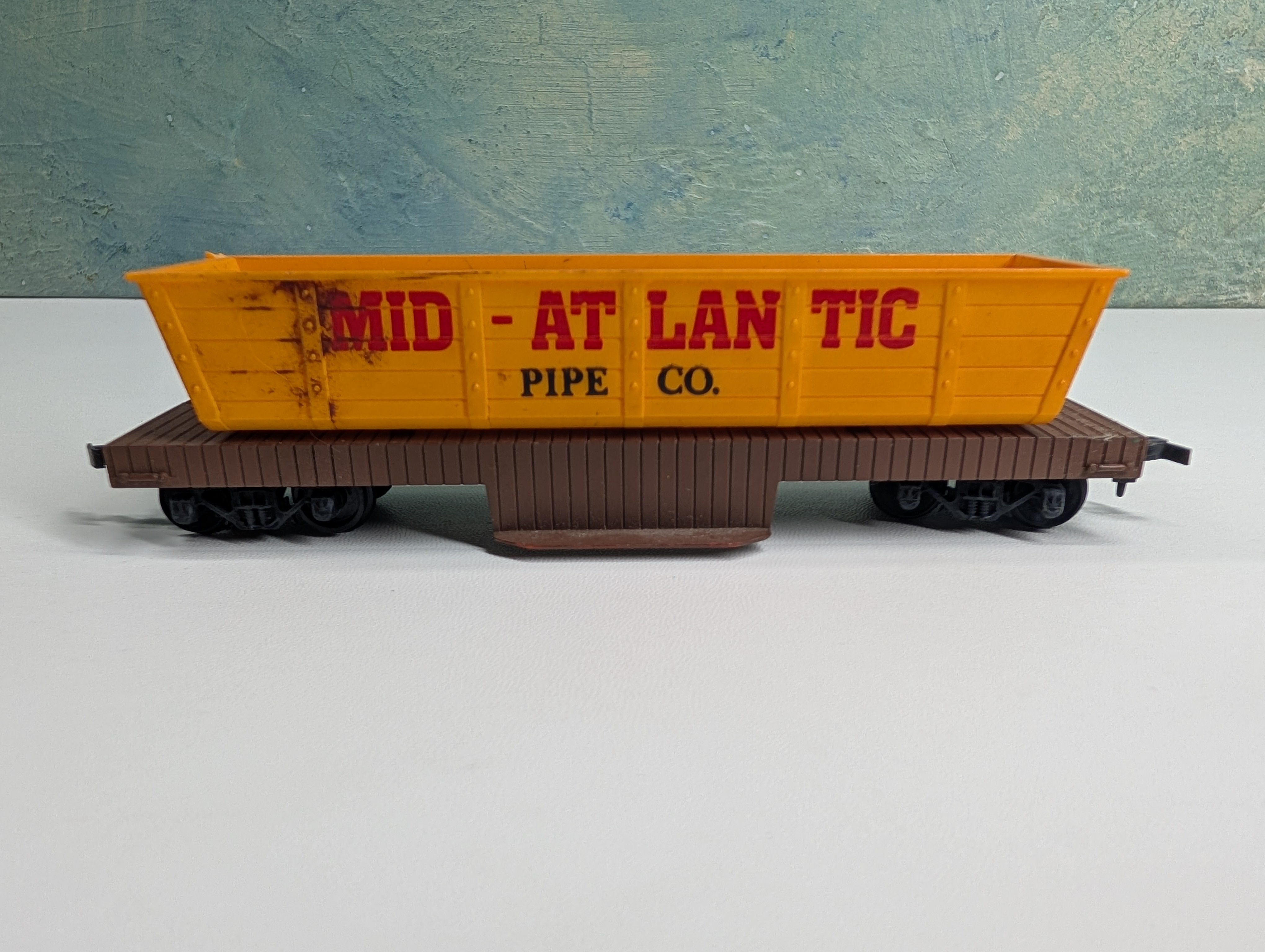 USED Tyco HO Scale Dump Car Mid-Atlantic Pipe Co