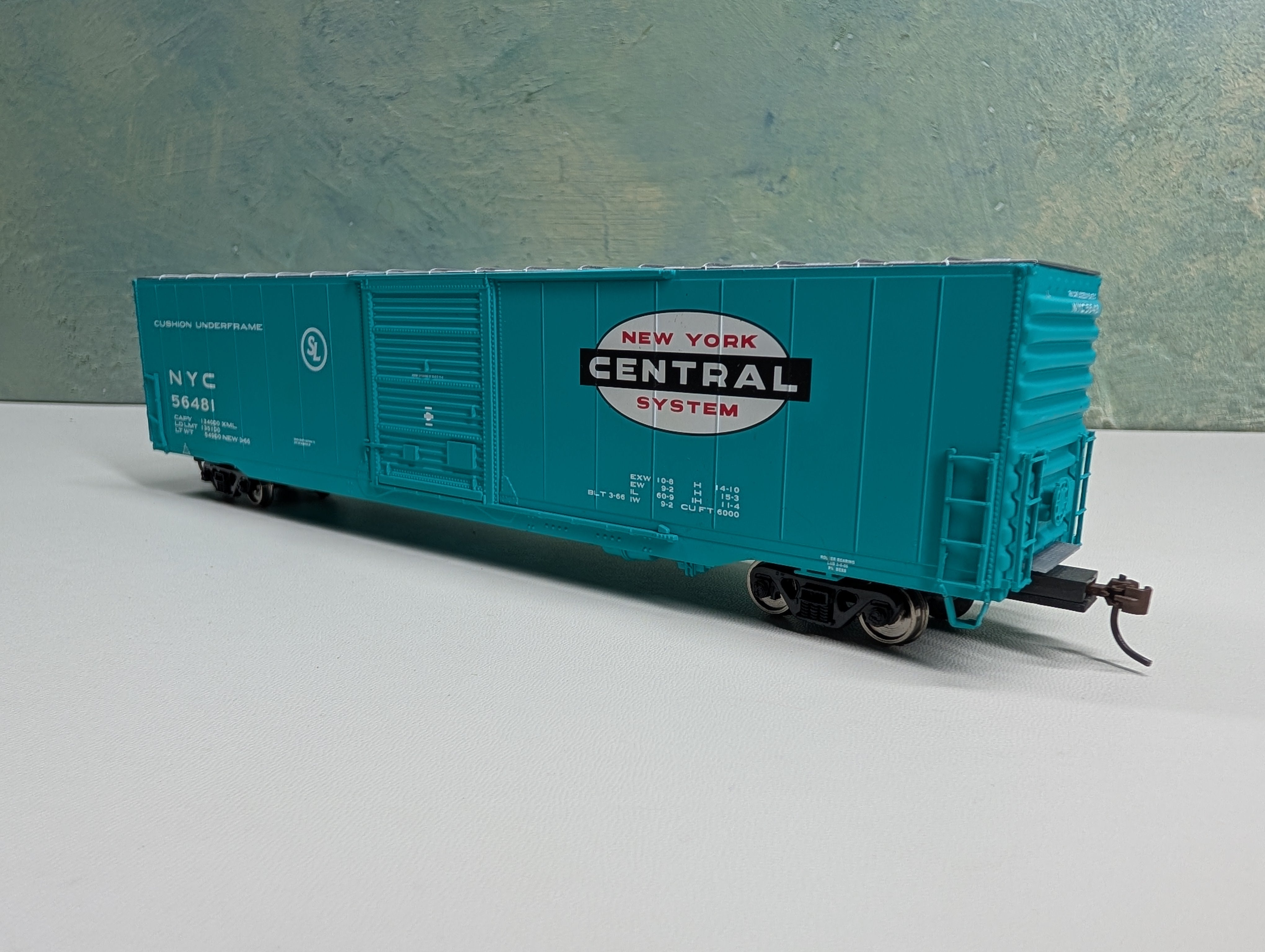 USED Walthers HO Scale 60' Auto Parts Box Car New York Central NYC #56481