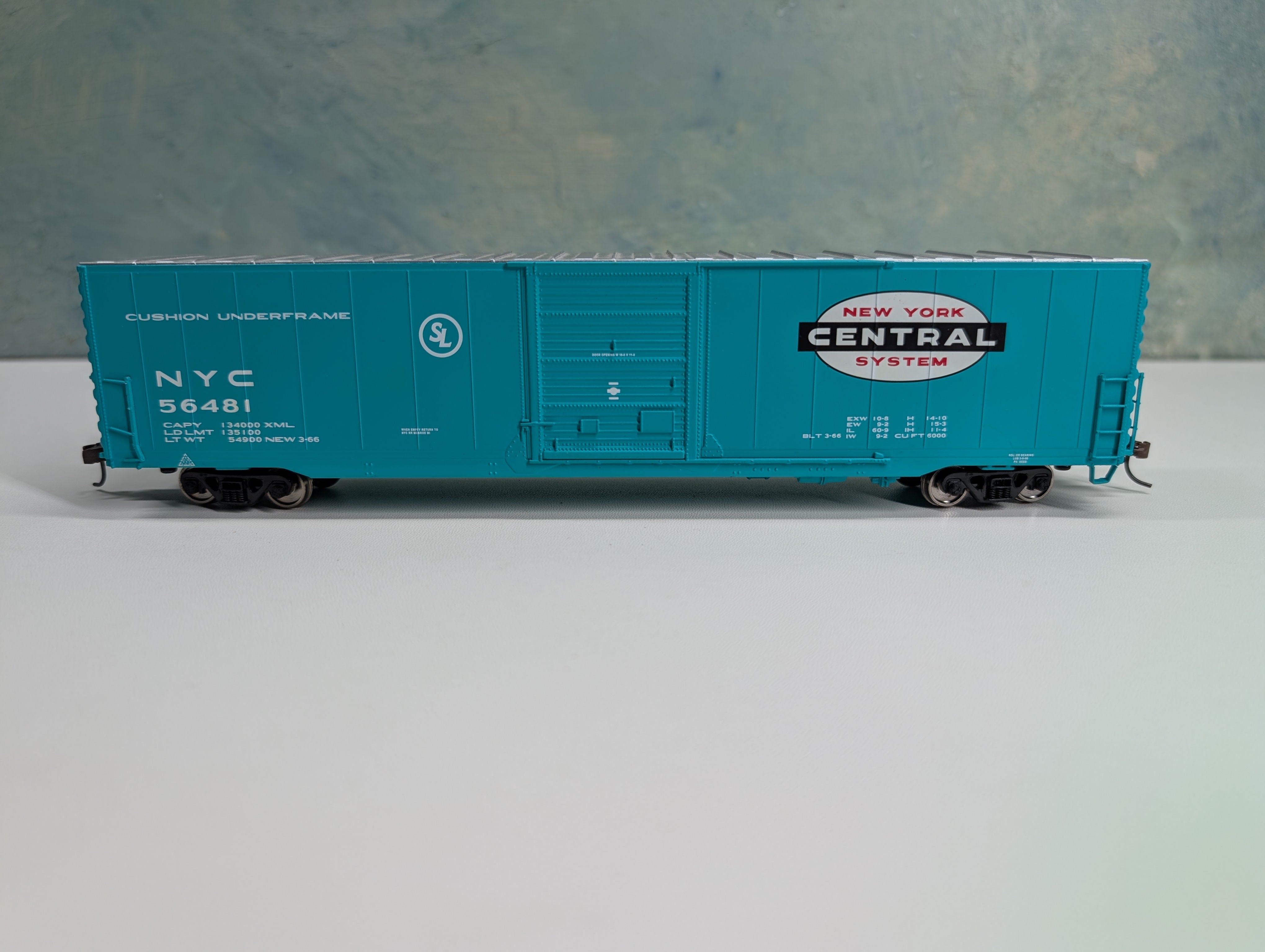 USED Walthers HO Scale 60' Auto Parts Box Car New York Central NYC #56481