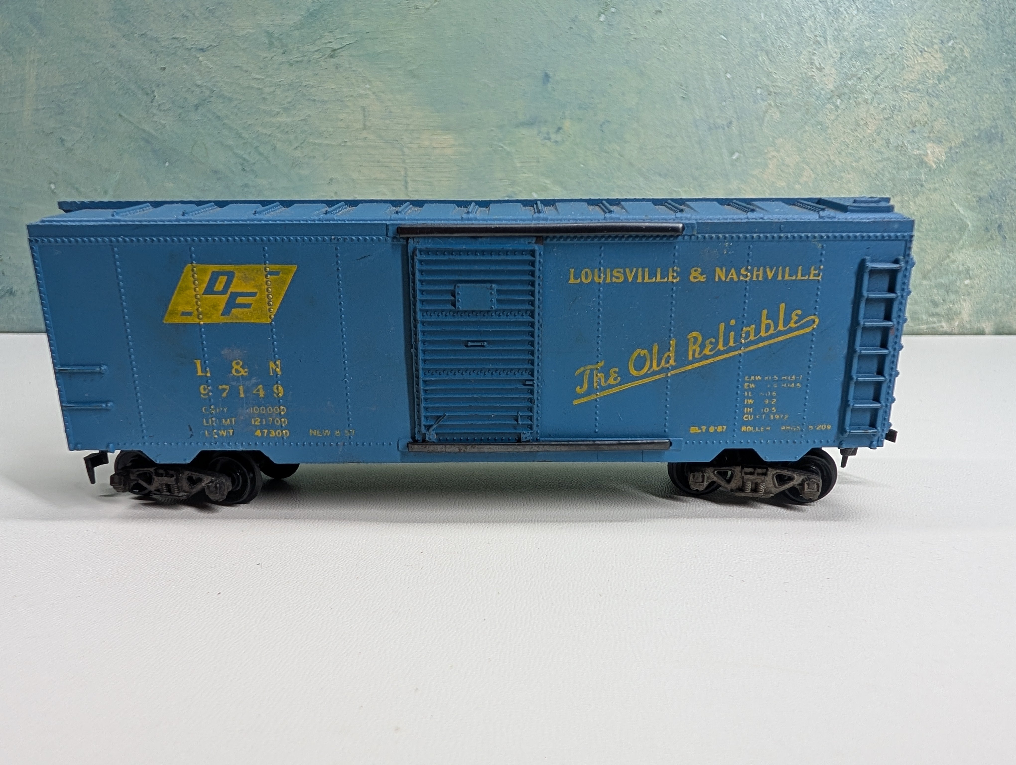 USED Varney HO Scale 40' Box Car Louisville & Nashville L&N #97149