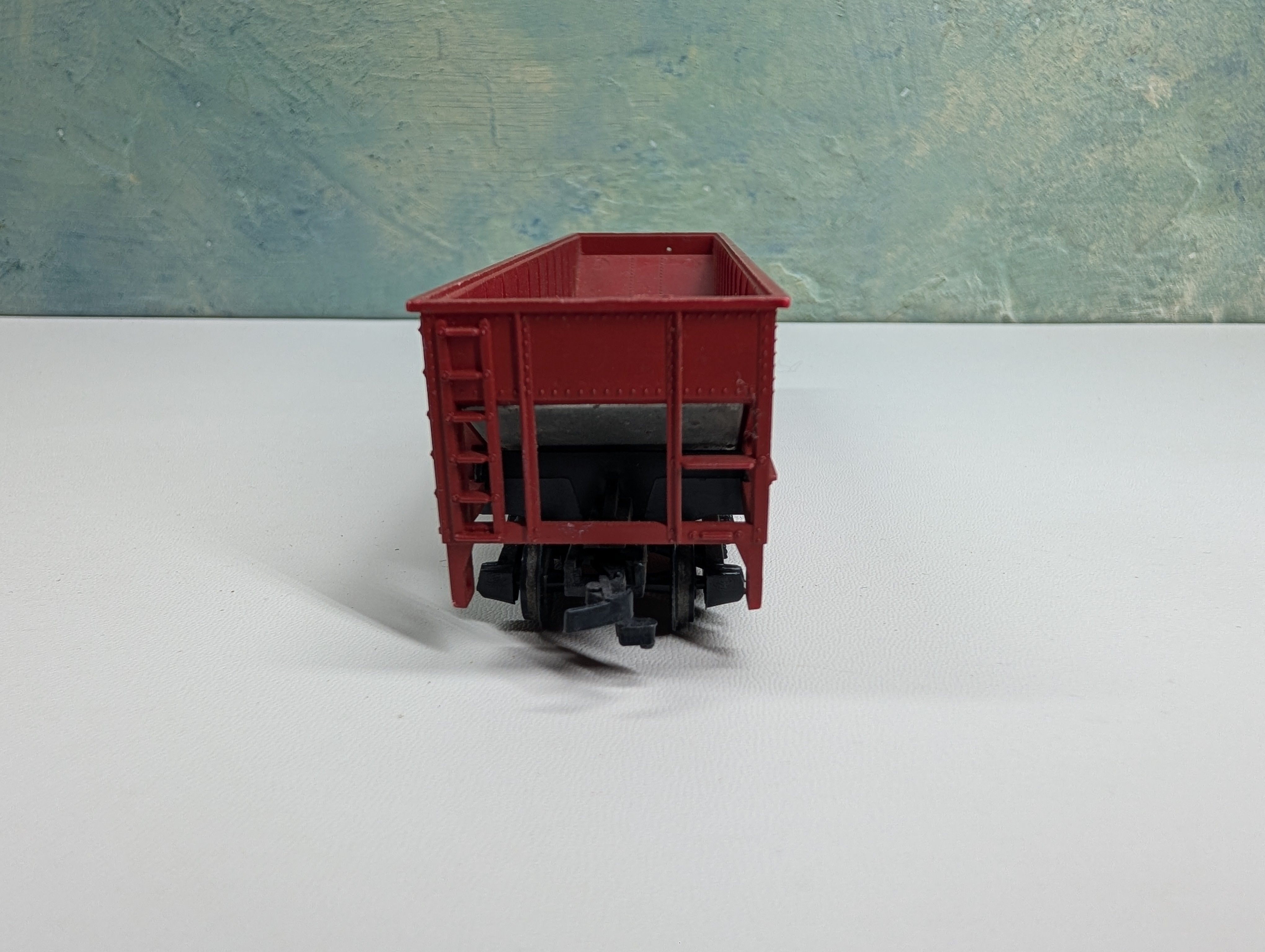 USED Tyco HO Scale Quad Hopper Burlington CB&Q #300747