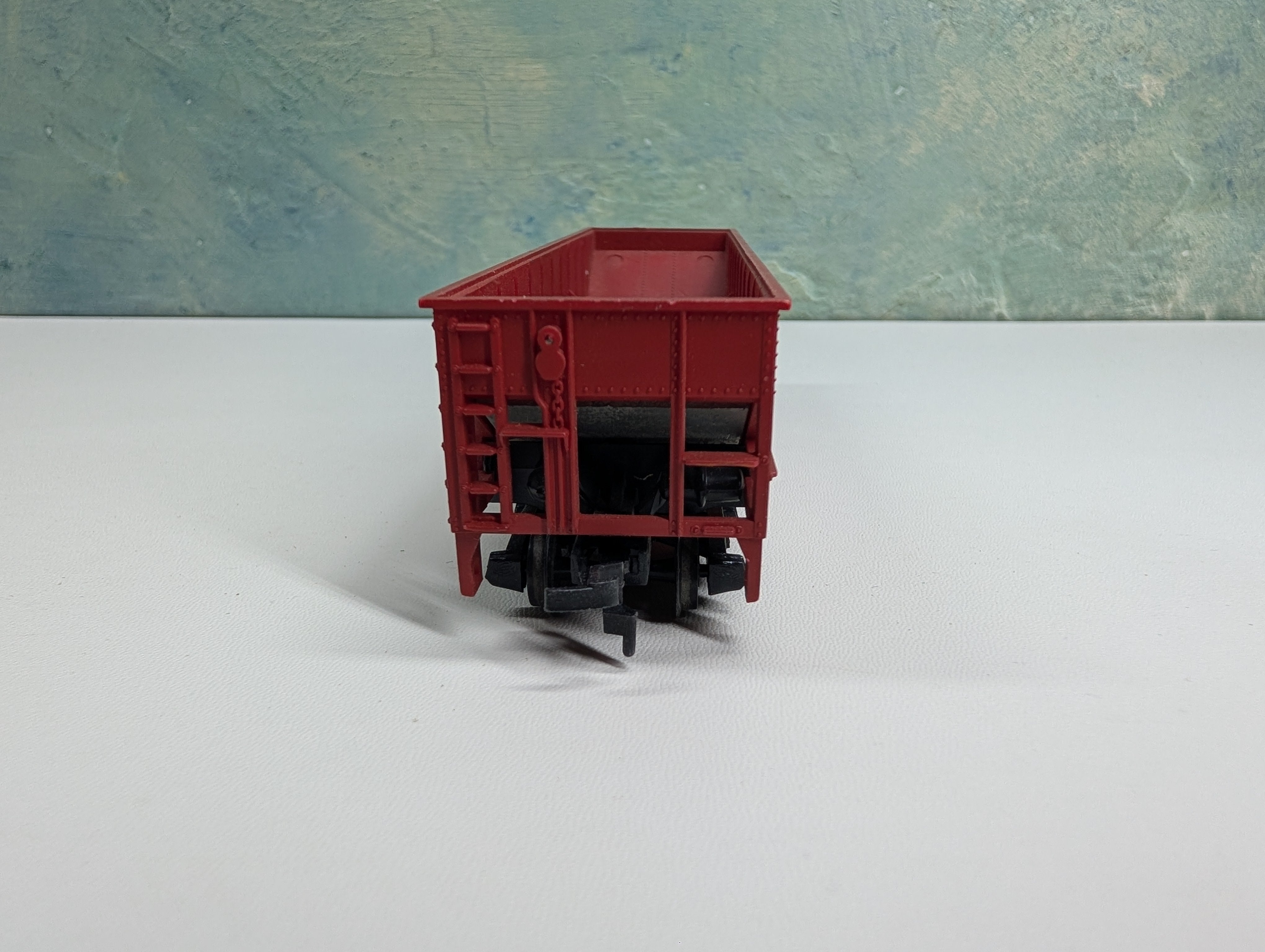 USED Tyco HO Scale Quad Hopper Burlington CB&Q #300747