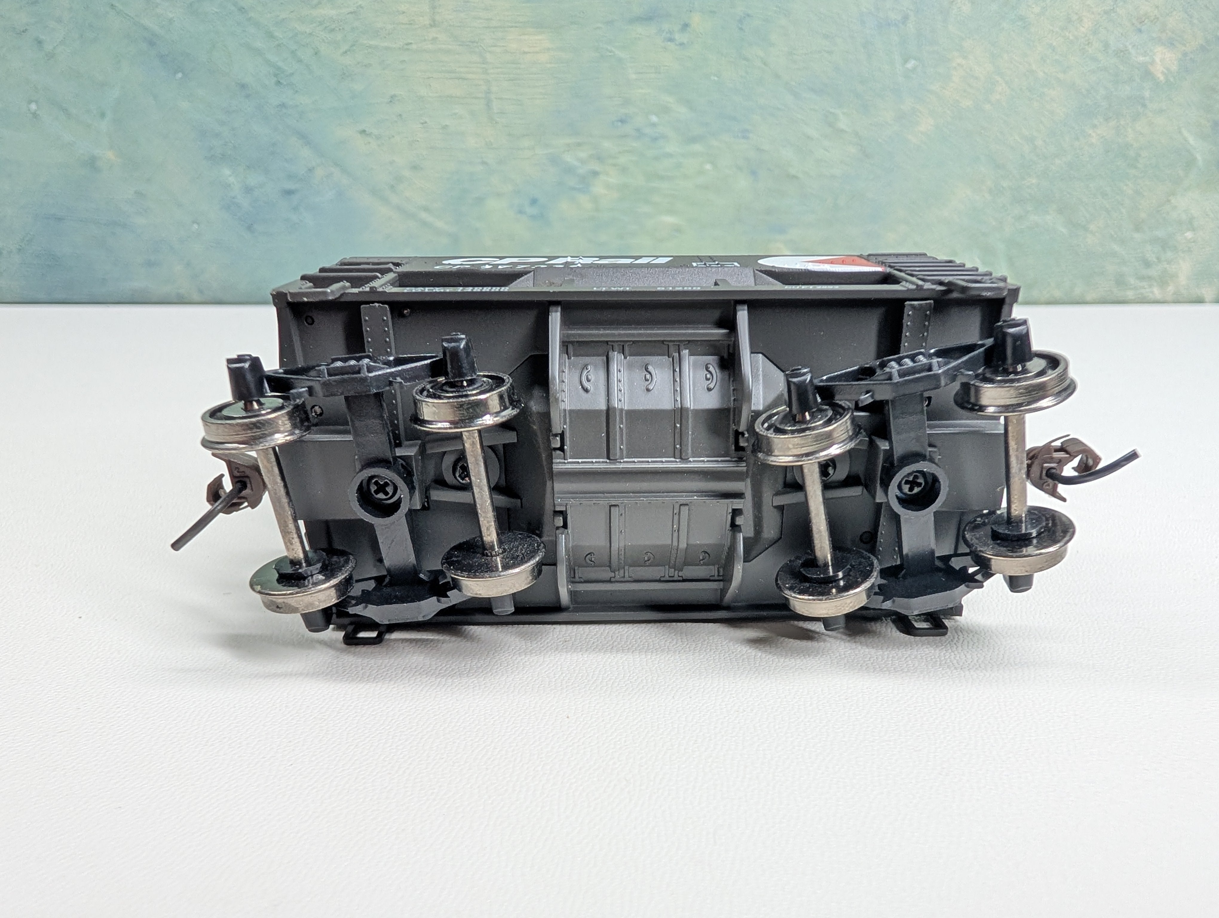 USED Model Power HO Scale Metal Ore Car w/ Load Canadian Pacific CP #377236