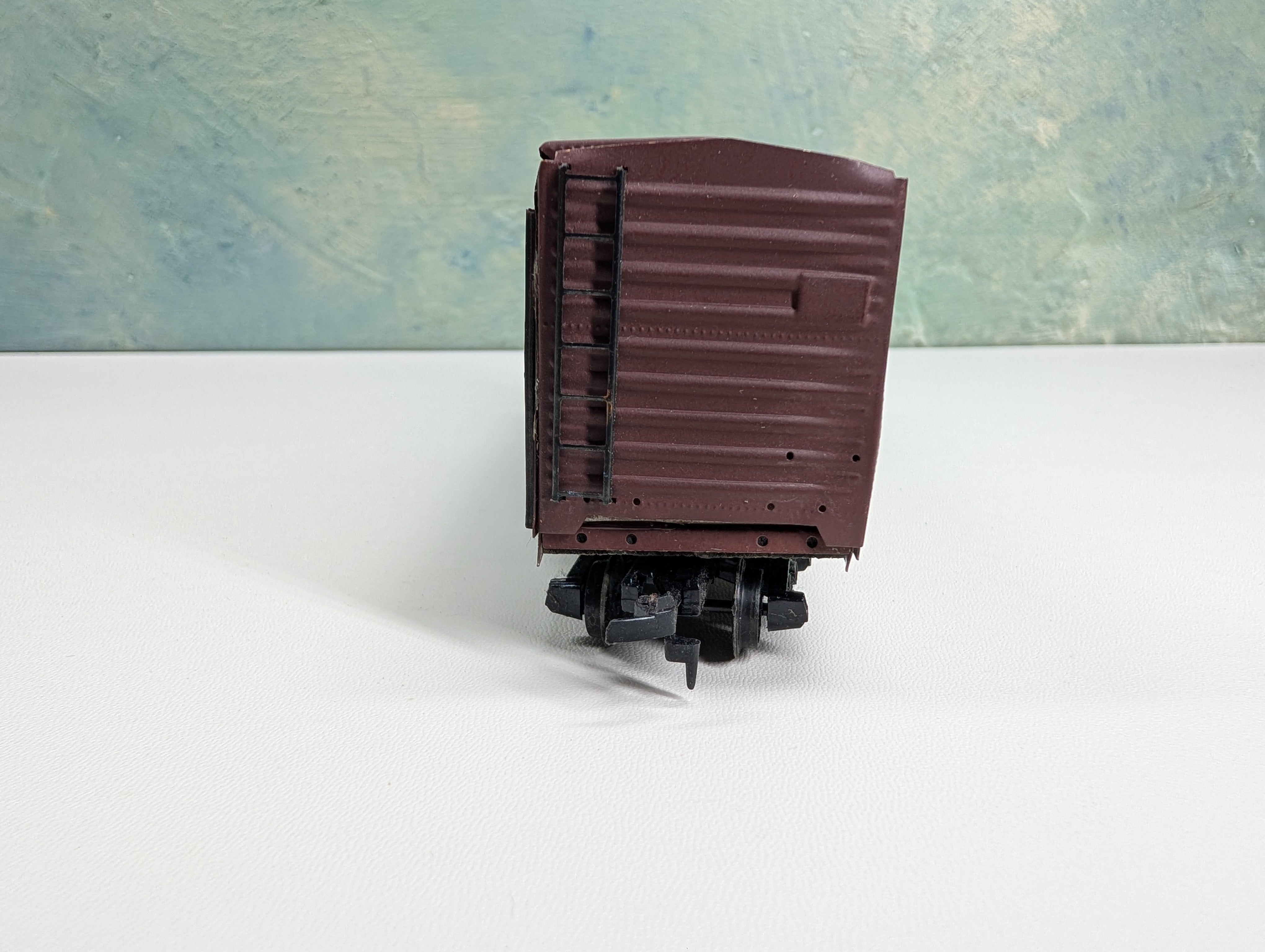 USED Athearn HO Scale 40' Box Car, Metal Santa Fe ATSF #141465