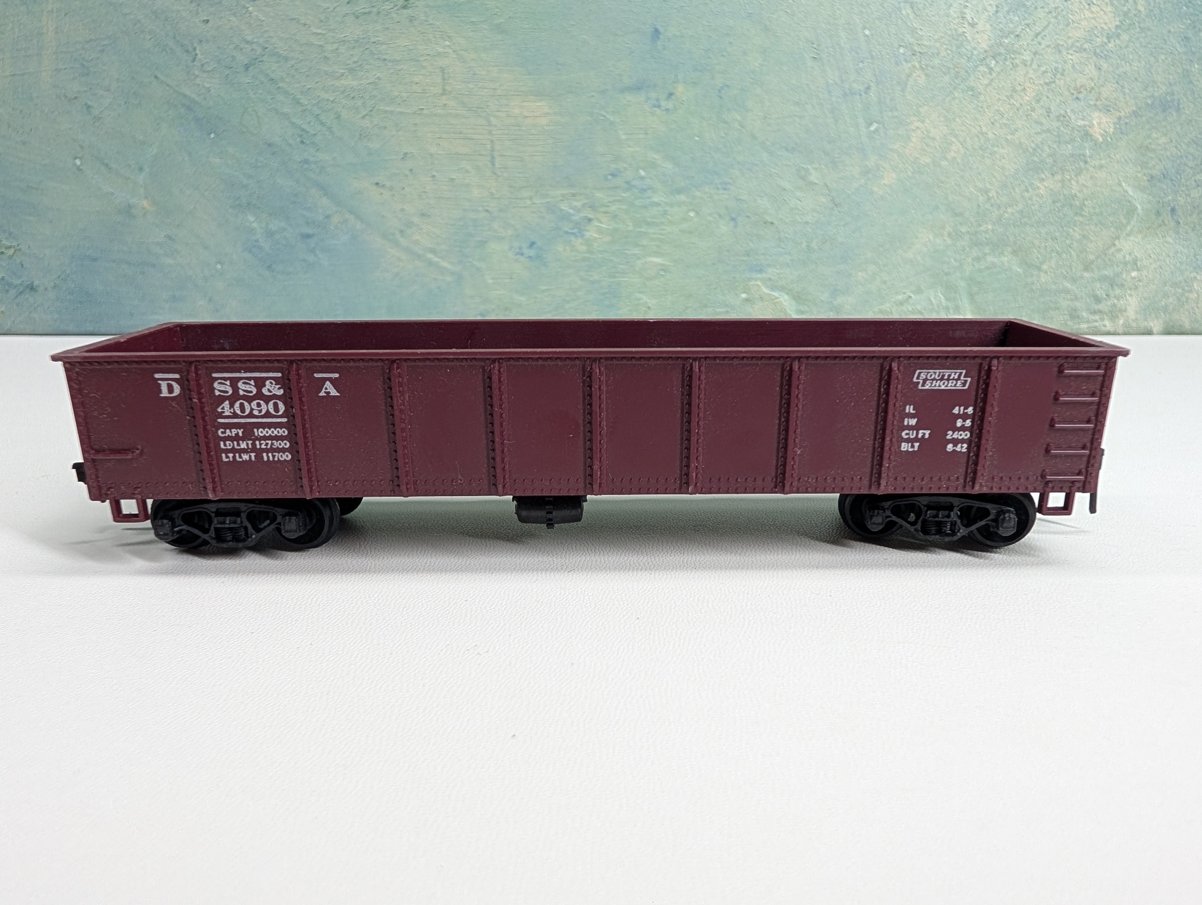 USED HOBBYLINE HO Scale 40' Gondola Duluth South Shore & Atlantic DSS&A #4090