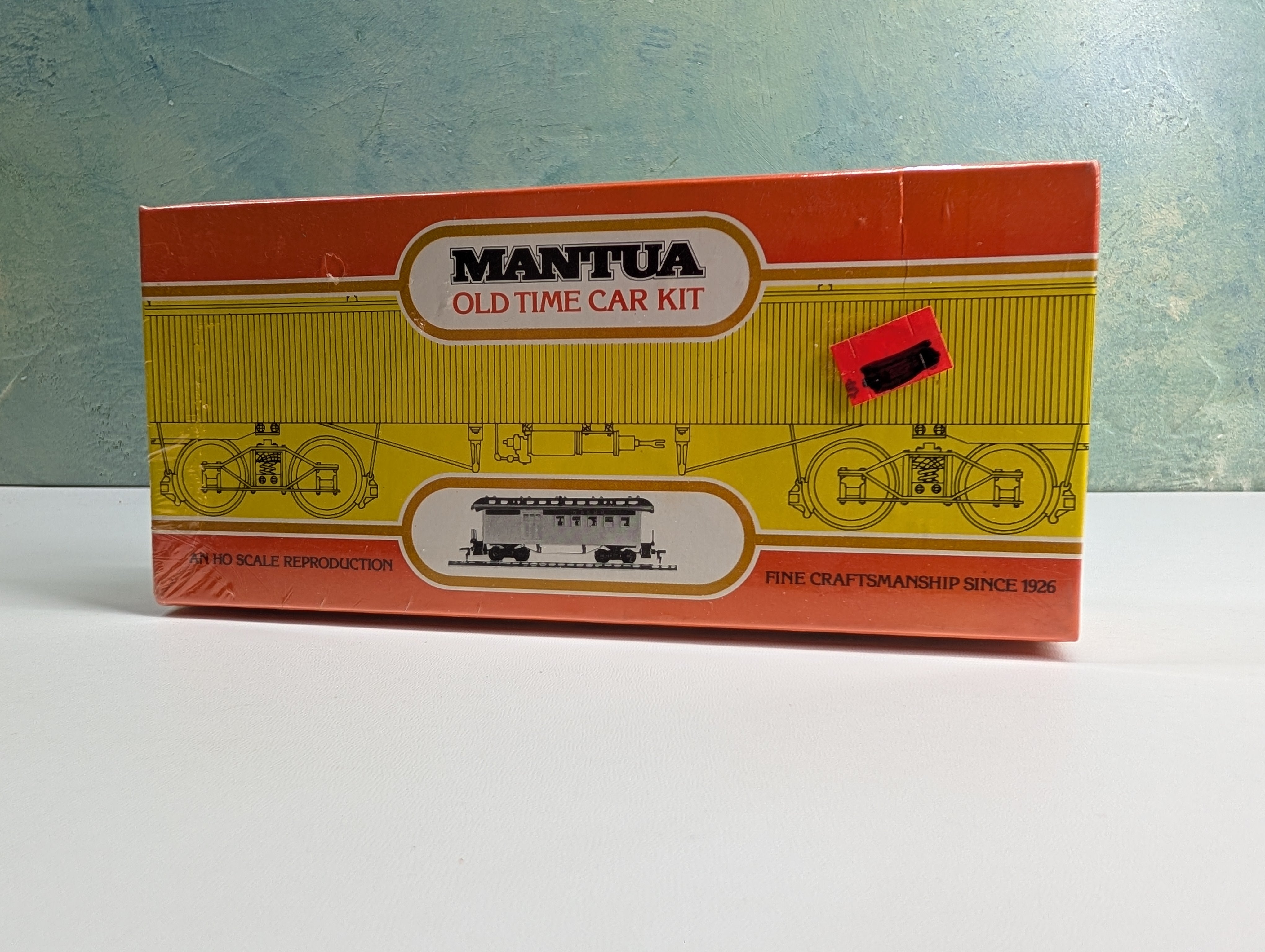 Mantua 808-06 HO Scale 1860 Platform Passenger Car Central Pacific Sealed KIT