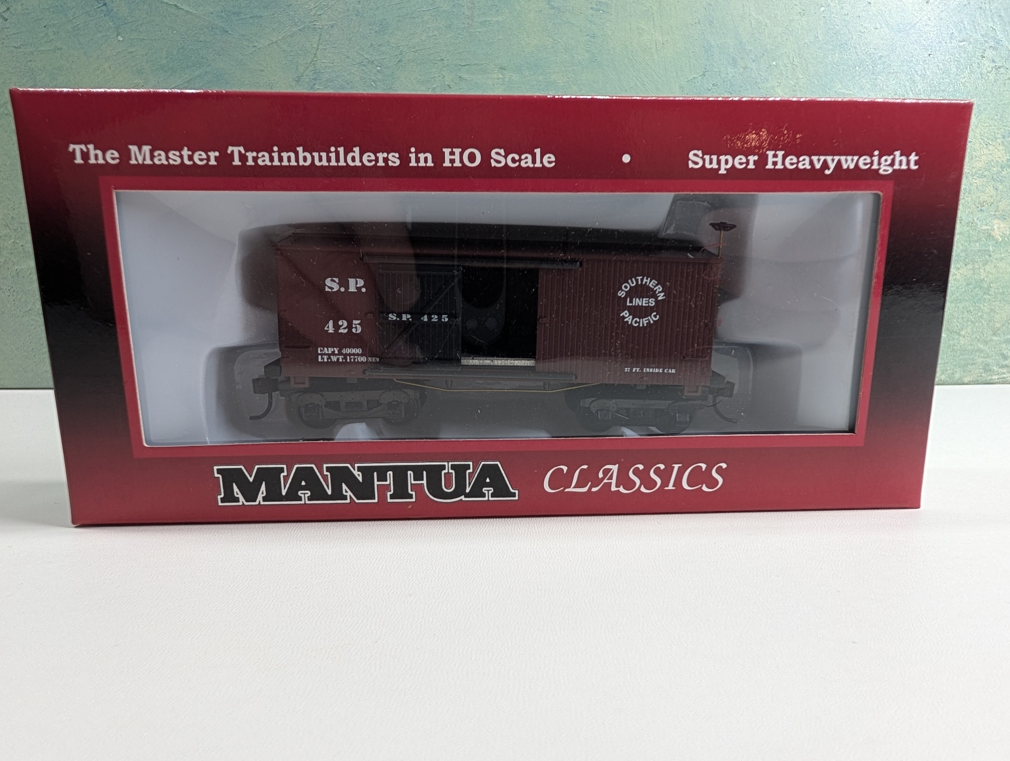 USED Mantua 721011 HO Scale 1860 Box Car Southern Pacific SP #425