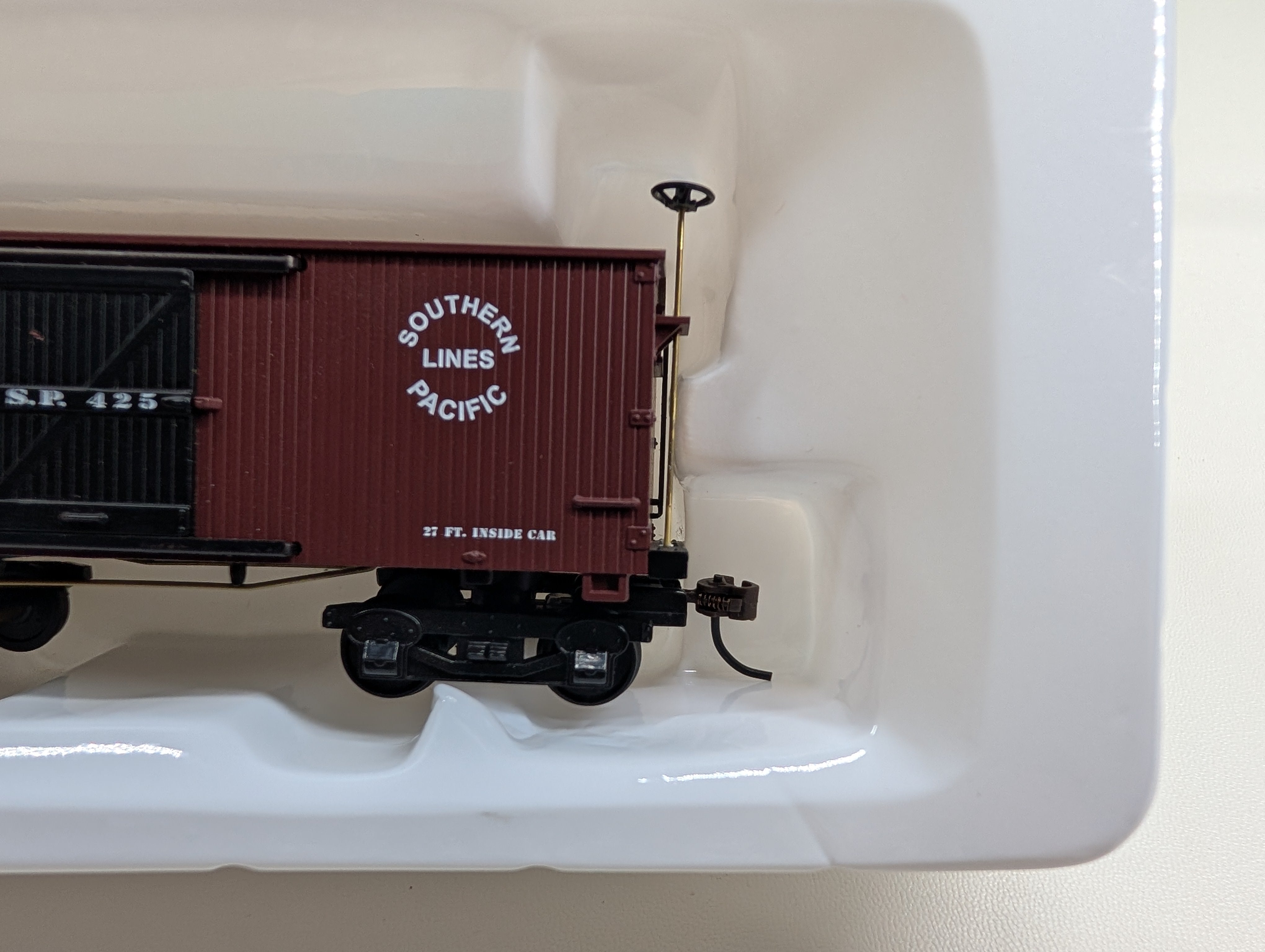 USED Mantua 721011 HO Scale 1860 Box Car Southern Pacific SP #425