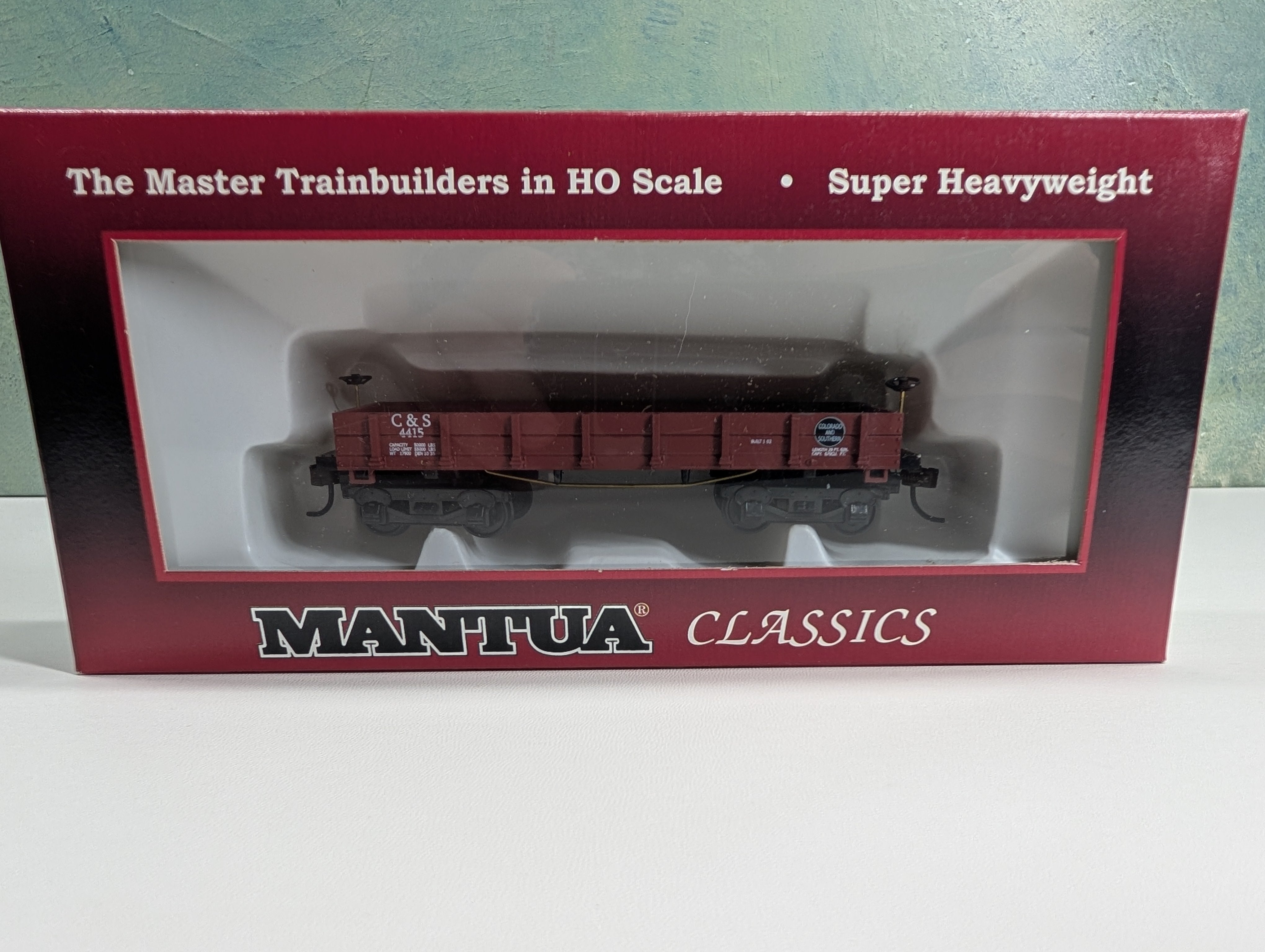 USED Mantua 721400 HO Scale 1860 Coal Gondola Colorado & Southern C&S #4415