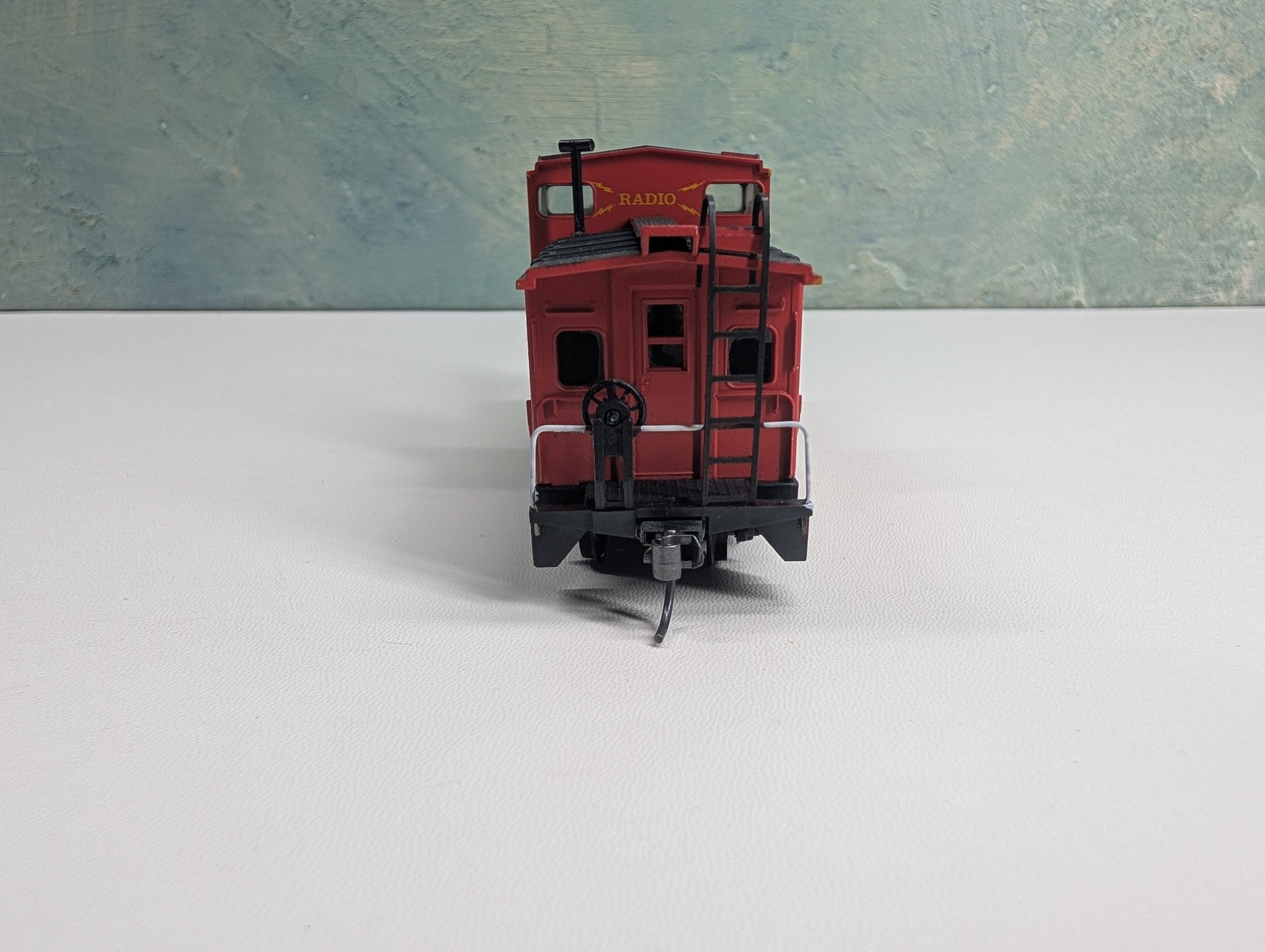 USED Athearn 258 HO Scale Wide Vision Caboose Delaware and Hudson D&H #35712 Rail Runner Custom