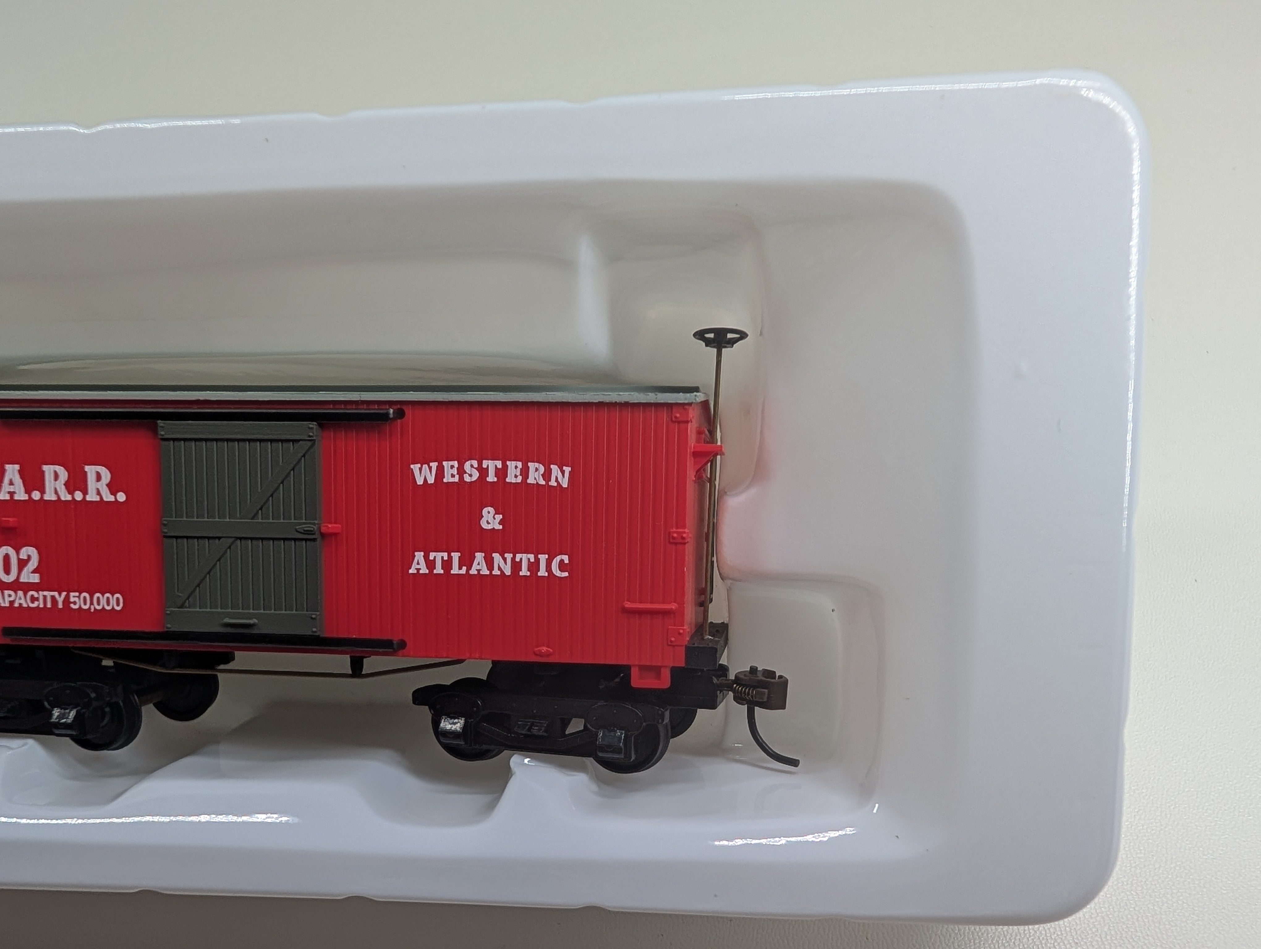 USED Mantua 721044 HO Scale 1860 Box Car Western & Atlantic