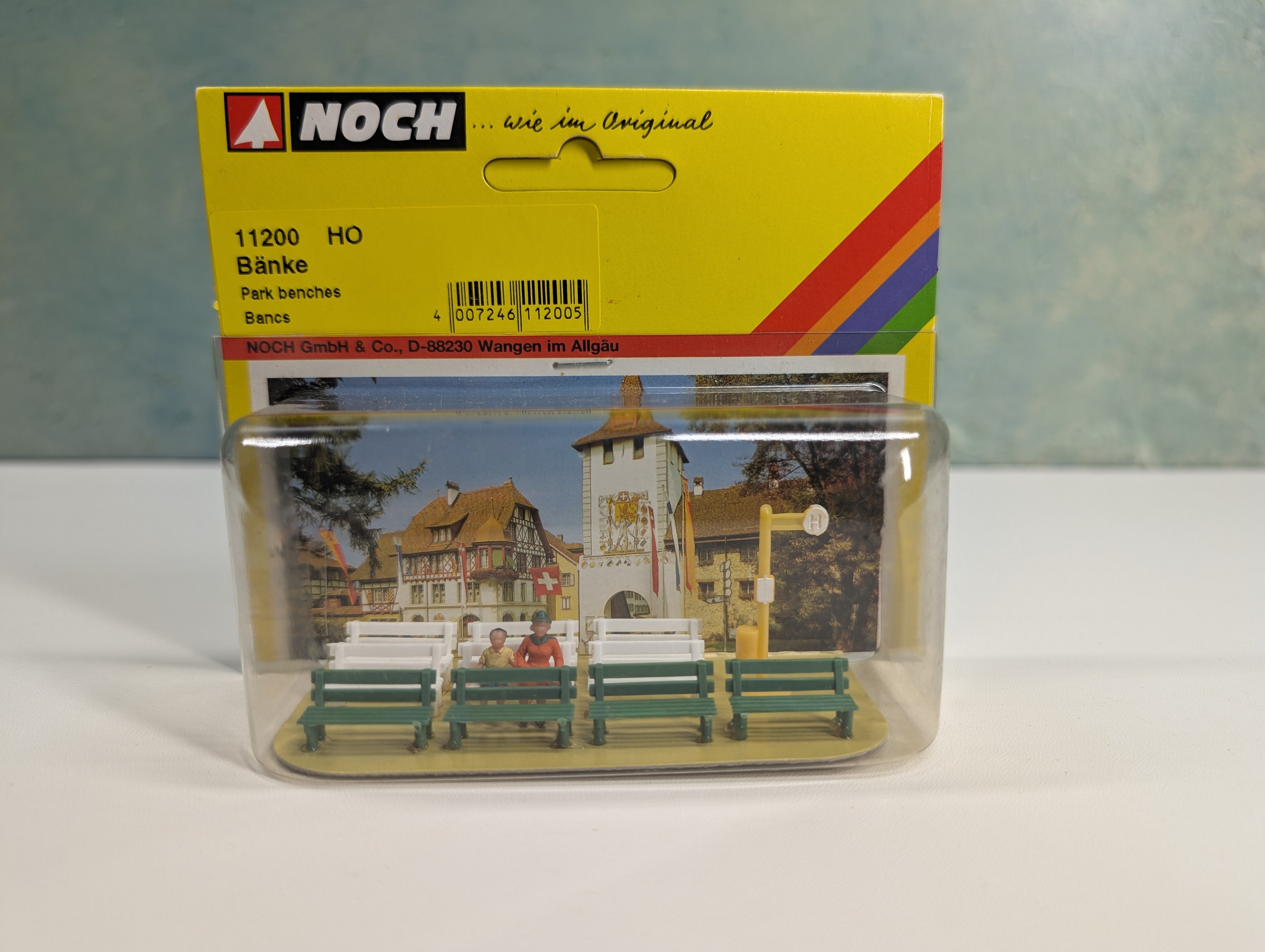 Noch 11200 HO Scale Park Benches