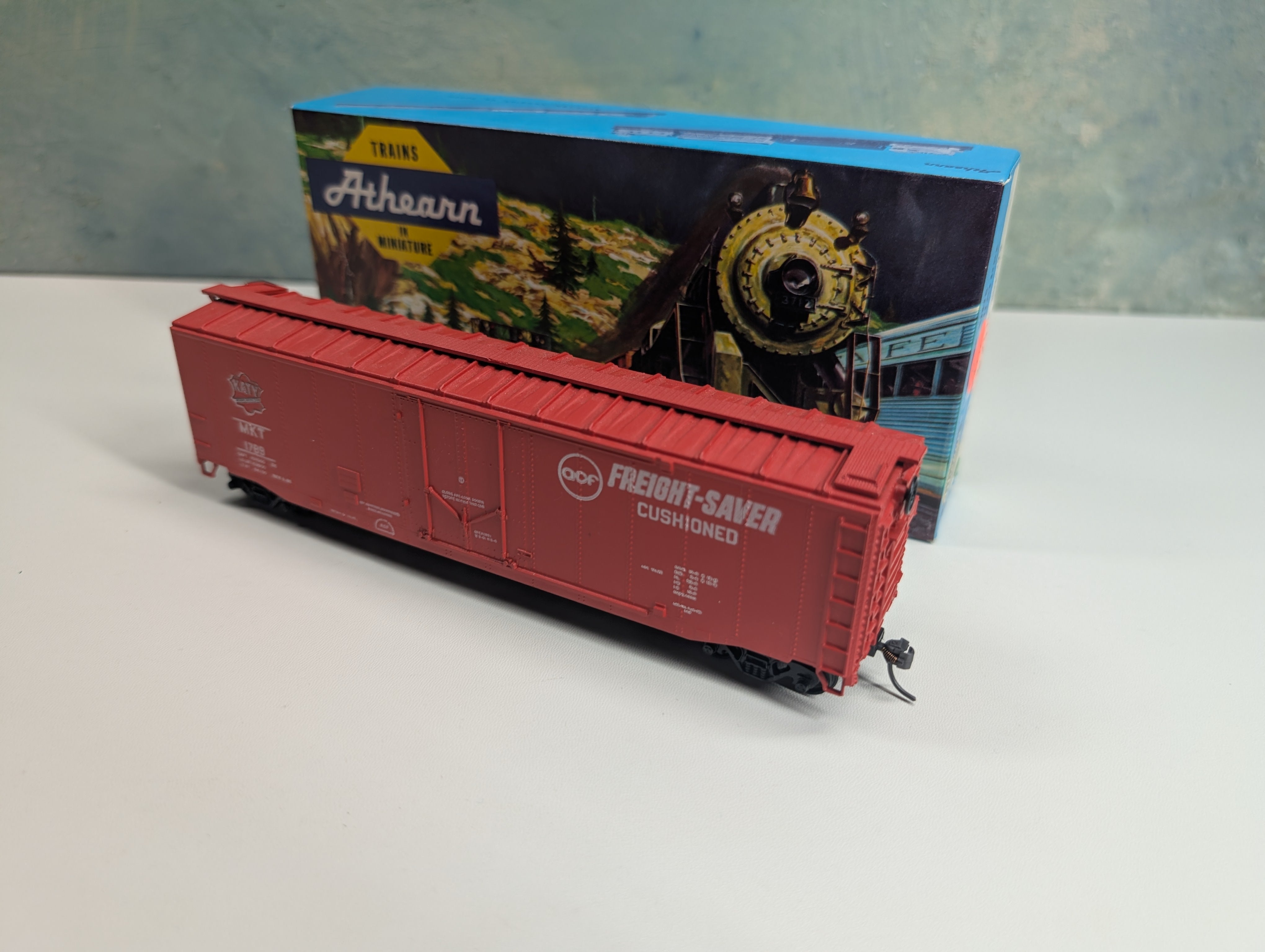 USED Athearn HO Scale 50' PD Box Car MKT #1789