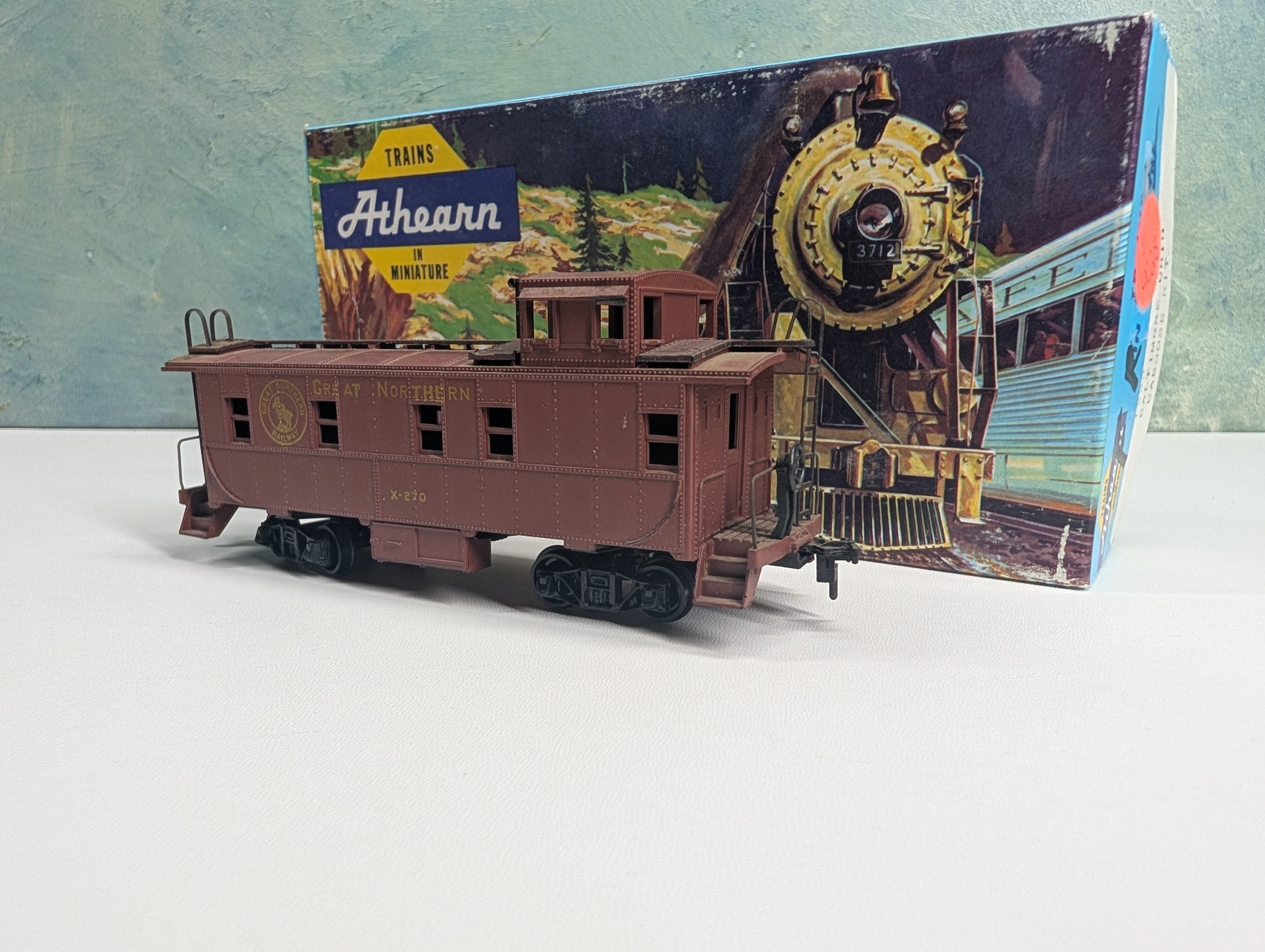 USED Athearn HO Scale Caboose Great Northern #X-270