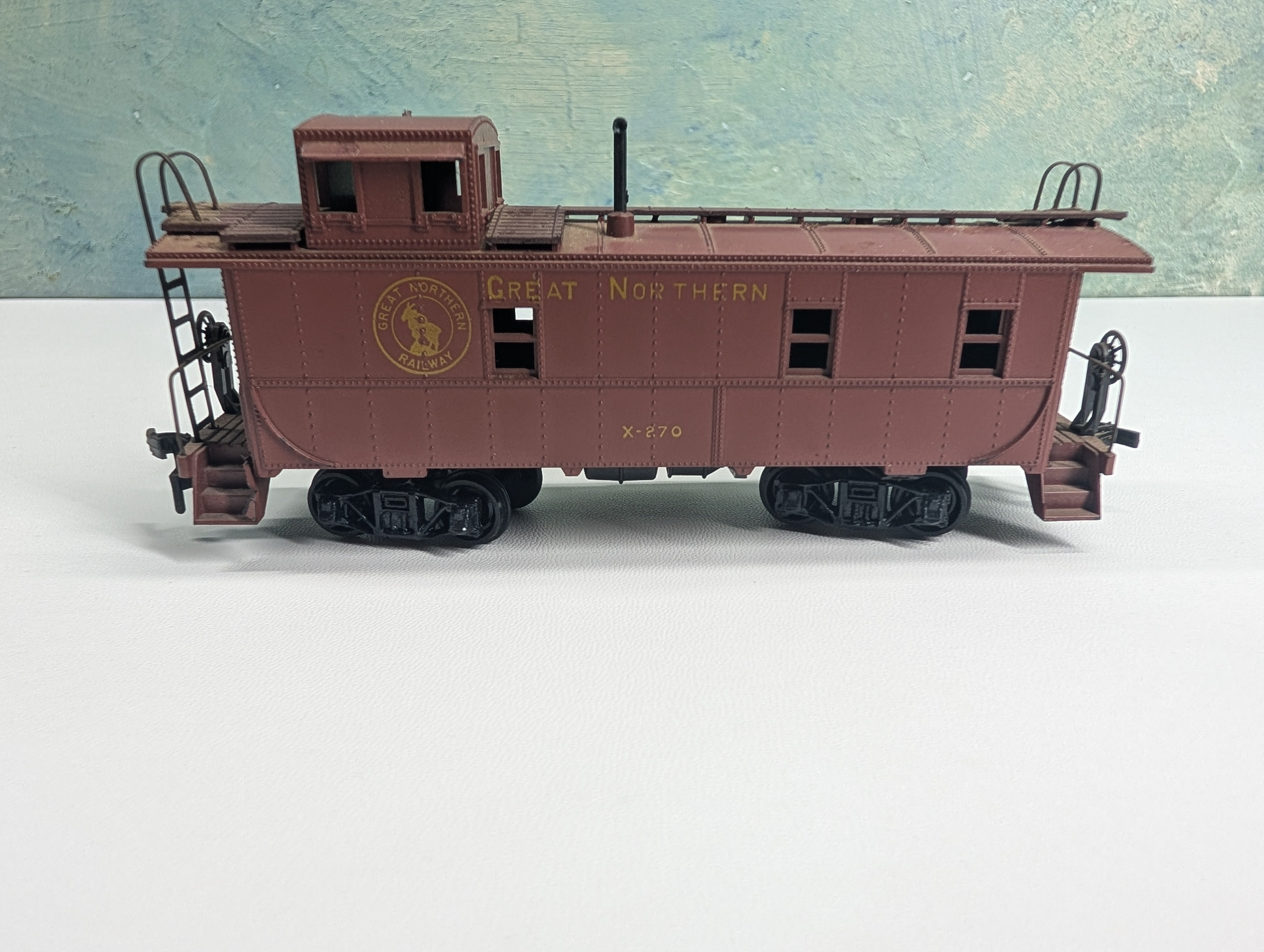 USED Athearn HO Scale Caboose Great Northern #X-270