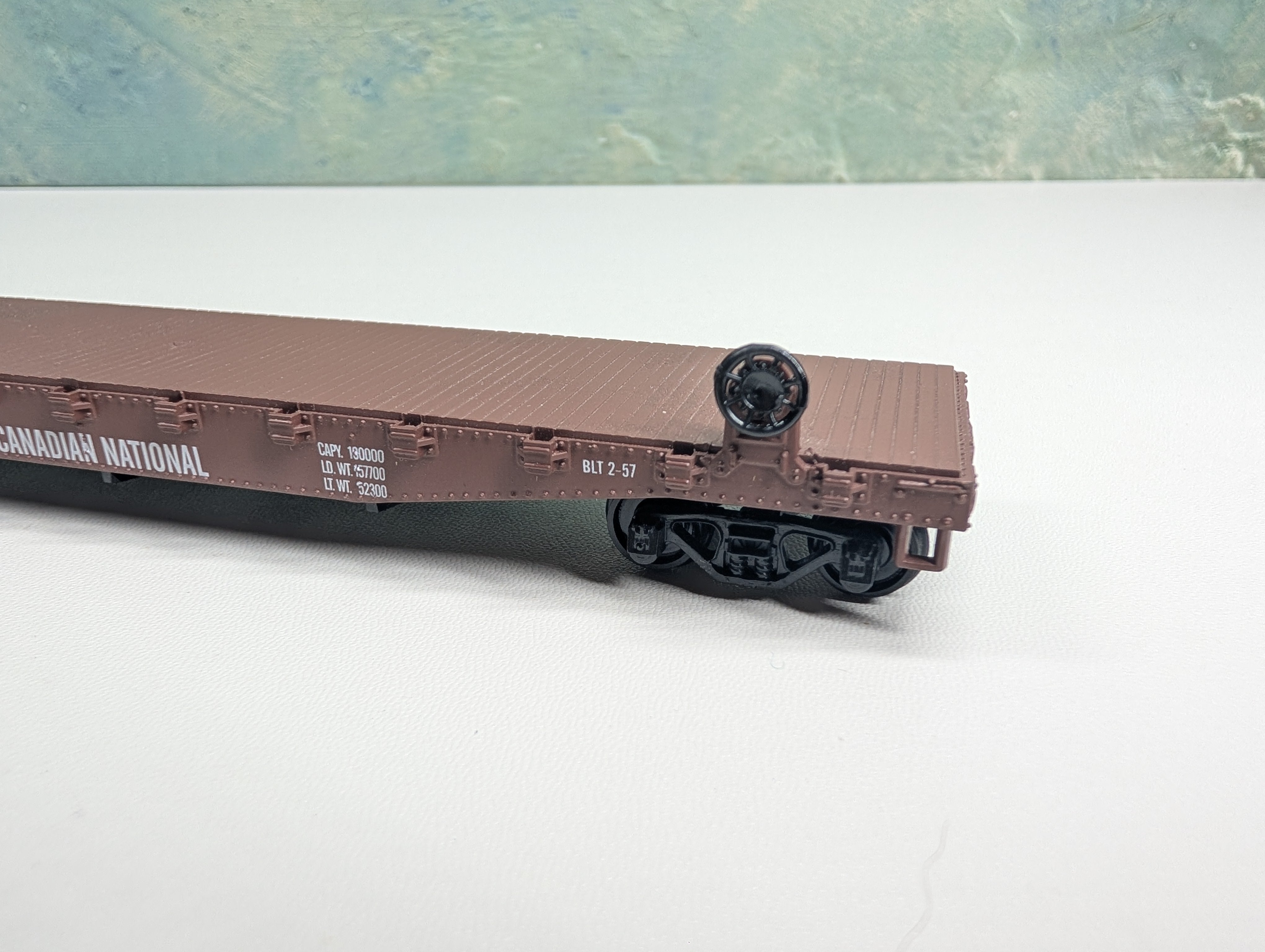 USED Athearn HO Scale 50' Flat Car Canadian National CN #663540