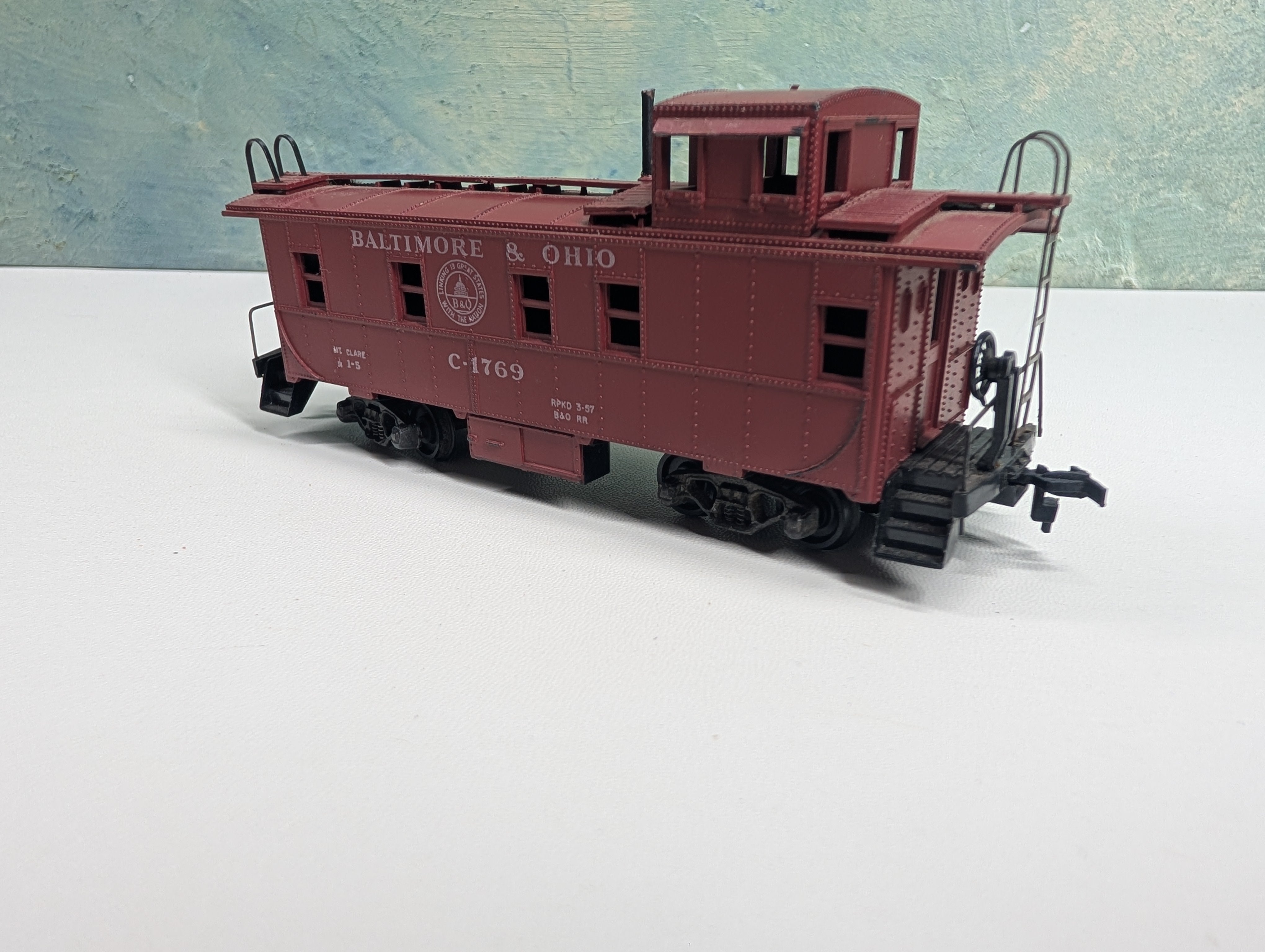 USED Athearn HO Scale Caboose Baltimore and Ohio B&O #C-1769
