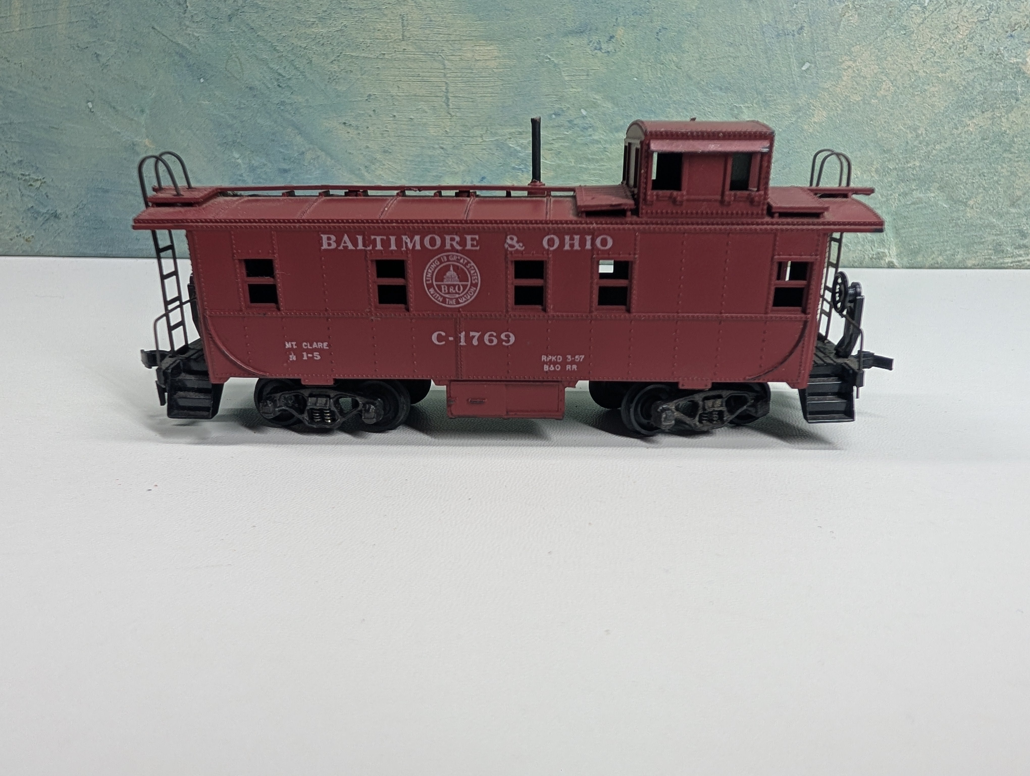 USED Athearn HO Scale Caboose Baltimore and Ohio B&O #C-1769