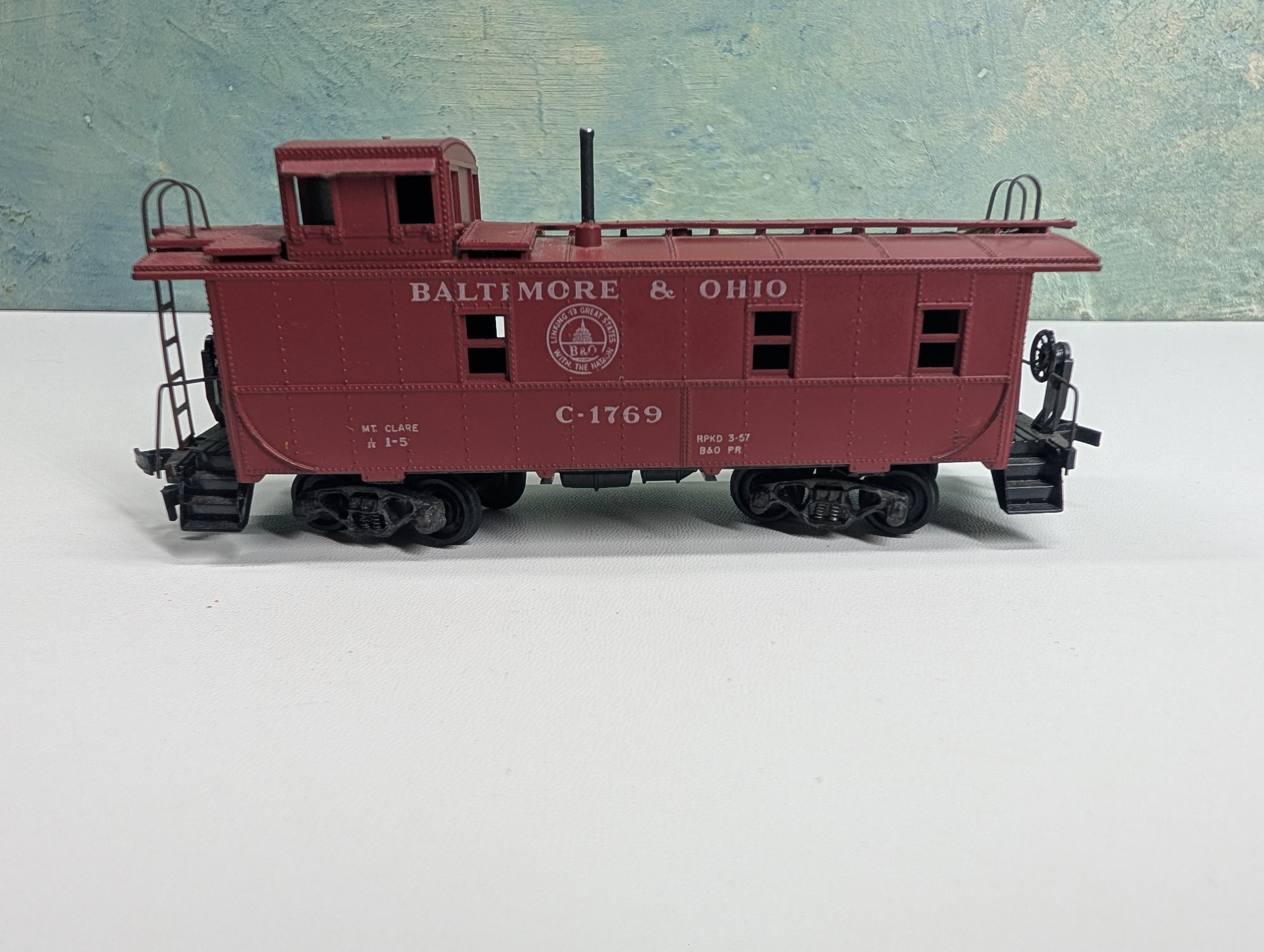 USED Athearn HO Scale Caboose Baltimore and Ohio B&O #C-1769