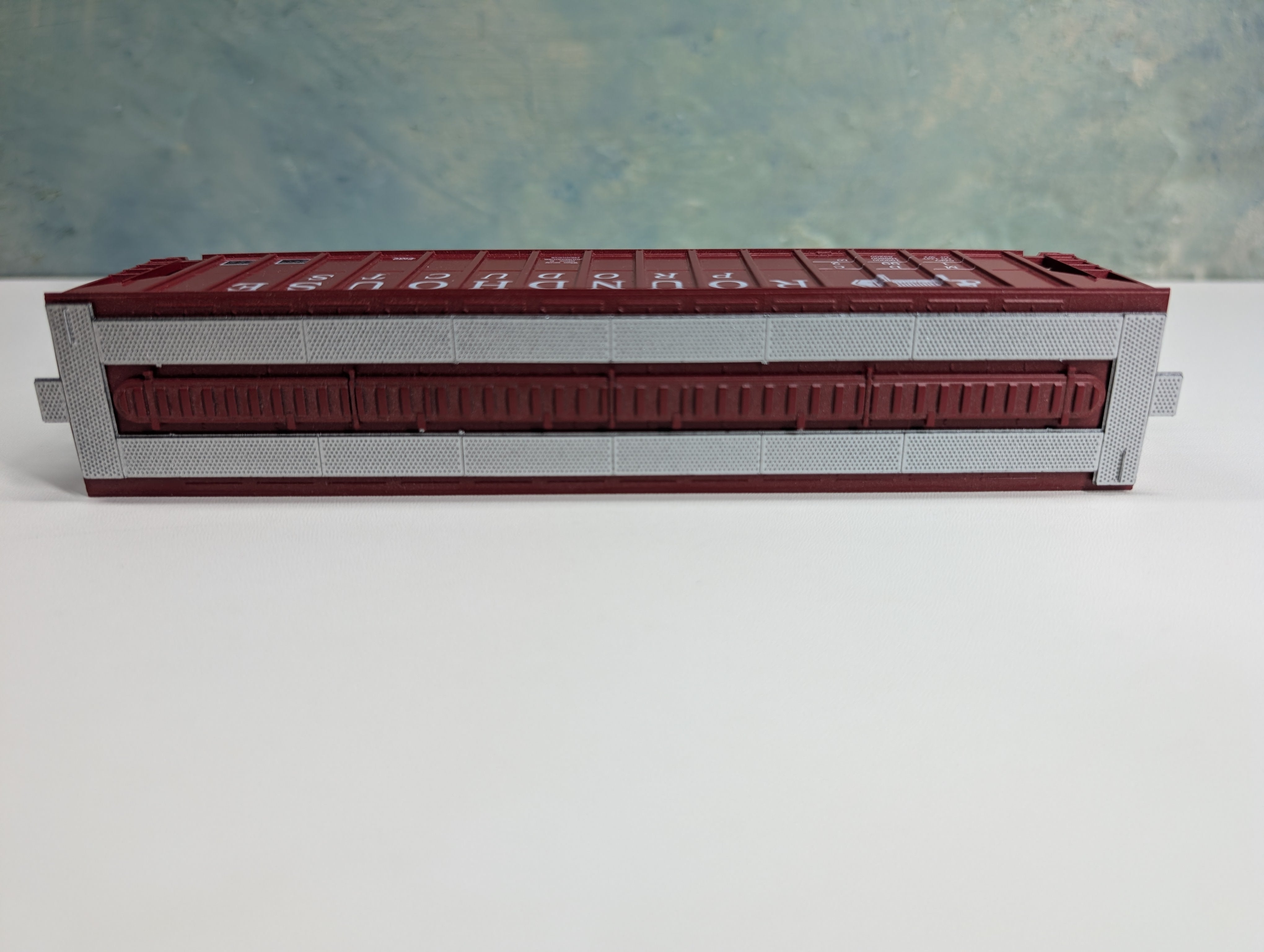 USED Roundhouse 7725 HO Scale 50' FMC Covered Hopper Roundhouse Products MDC #1992
