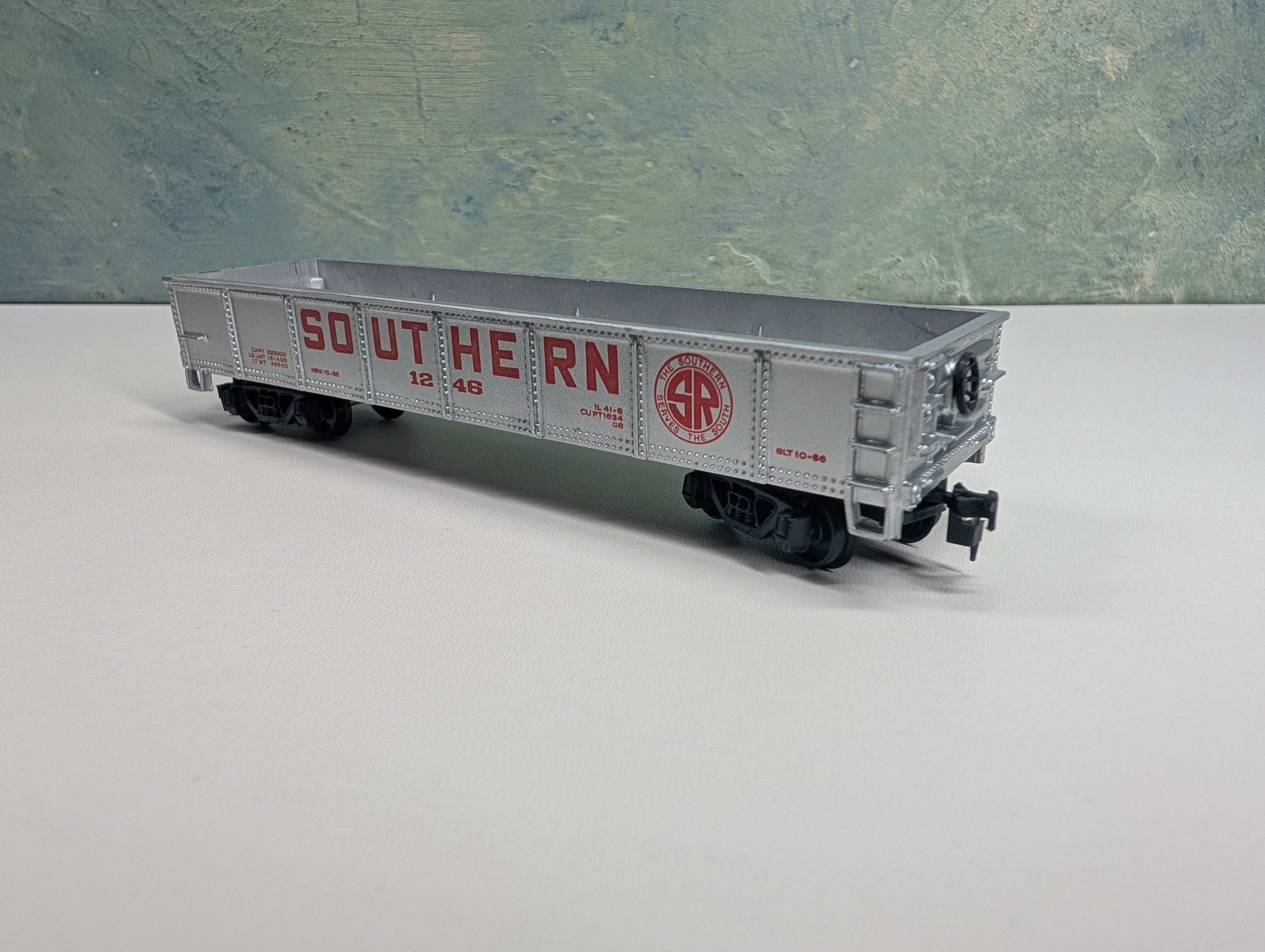 USED Bachmann HO Scale Gondola Southern #1246