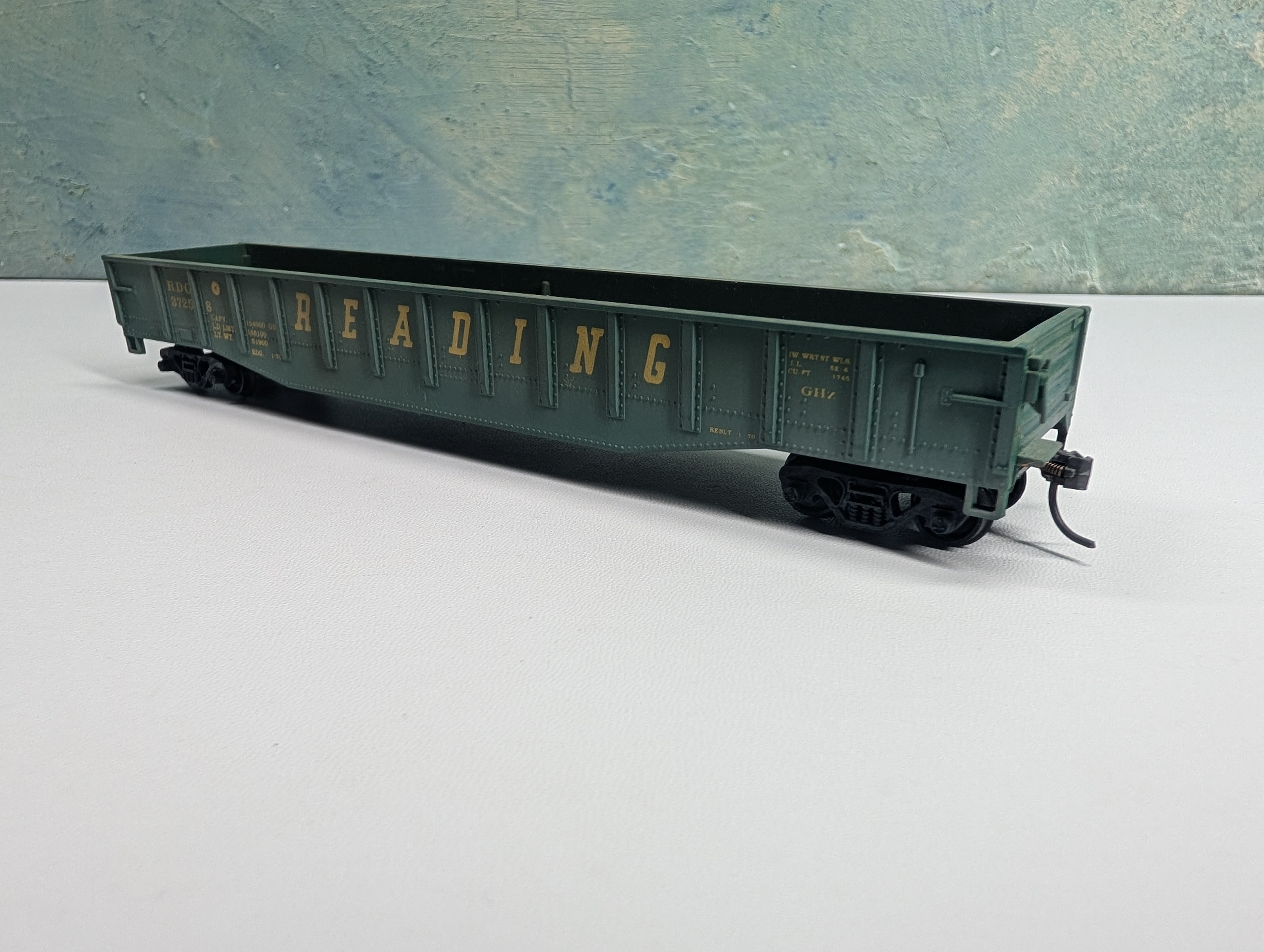 USED HO Scale 53' Gondola Reading RDG #37258