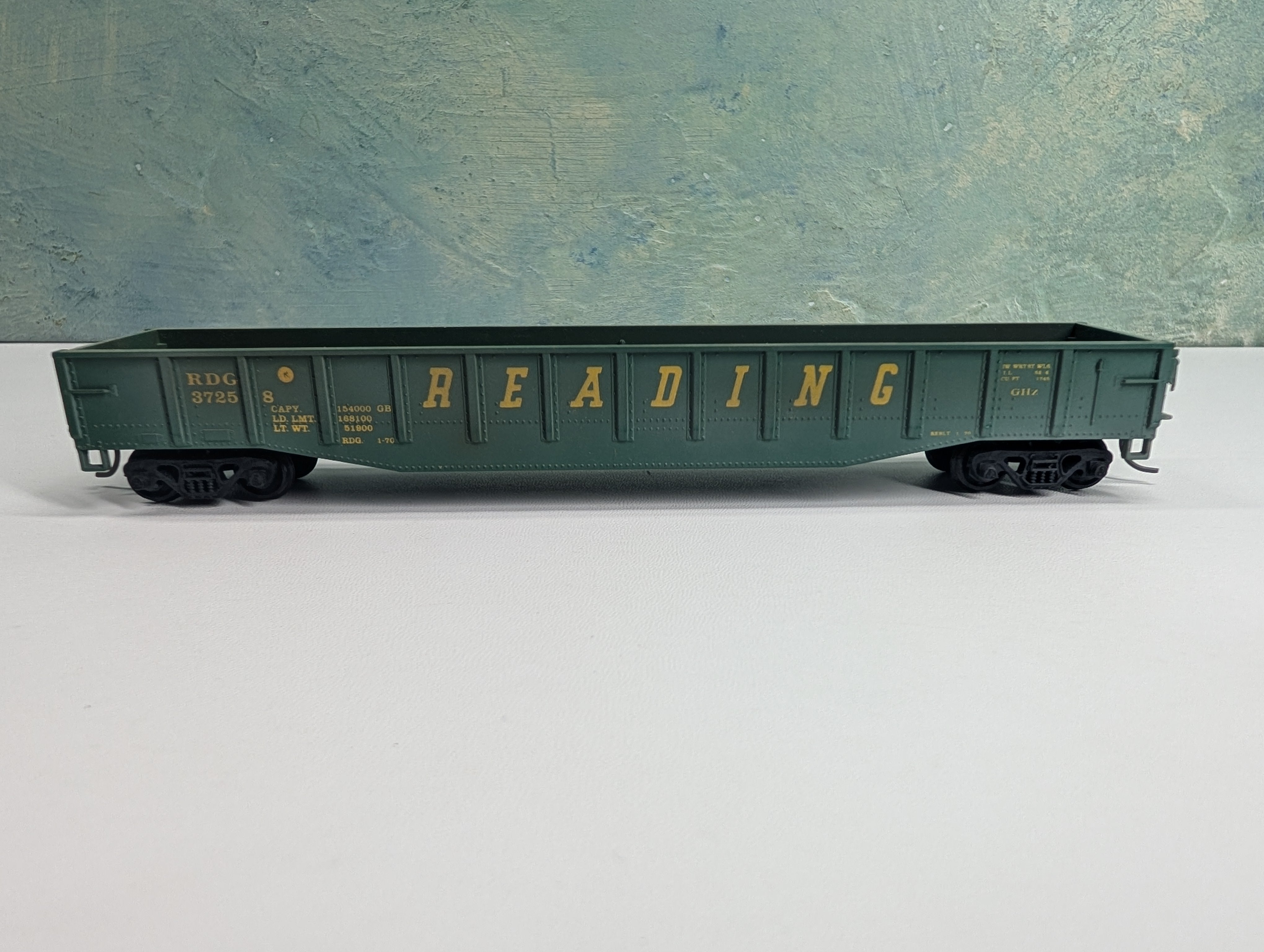 USED HO Scale 53' Gondola Reading RDG #37258