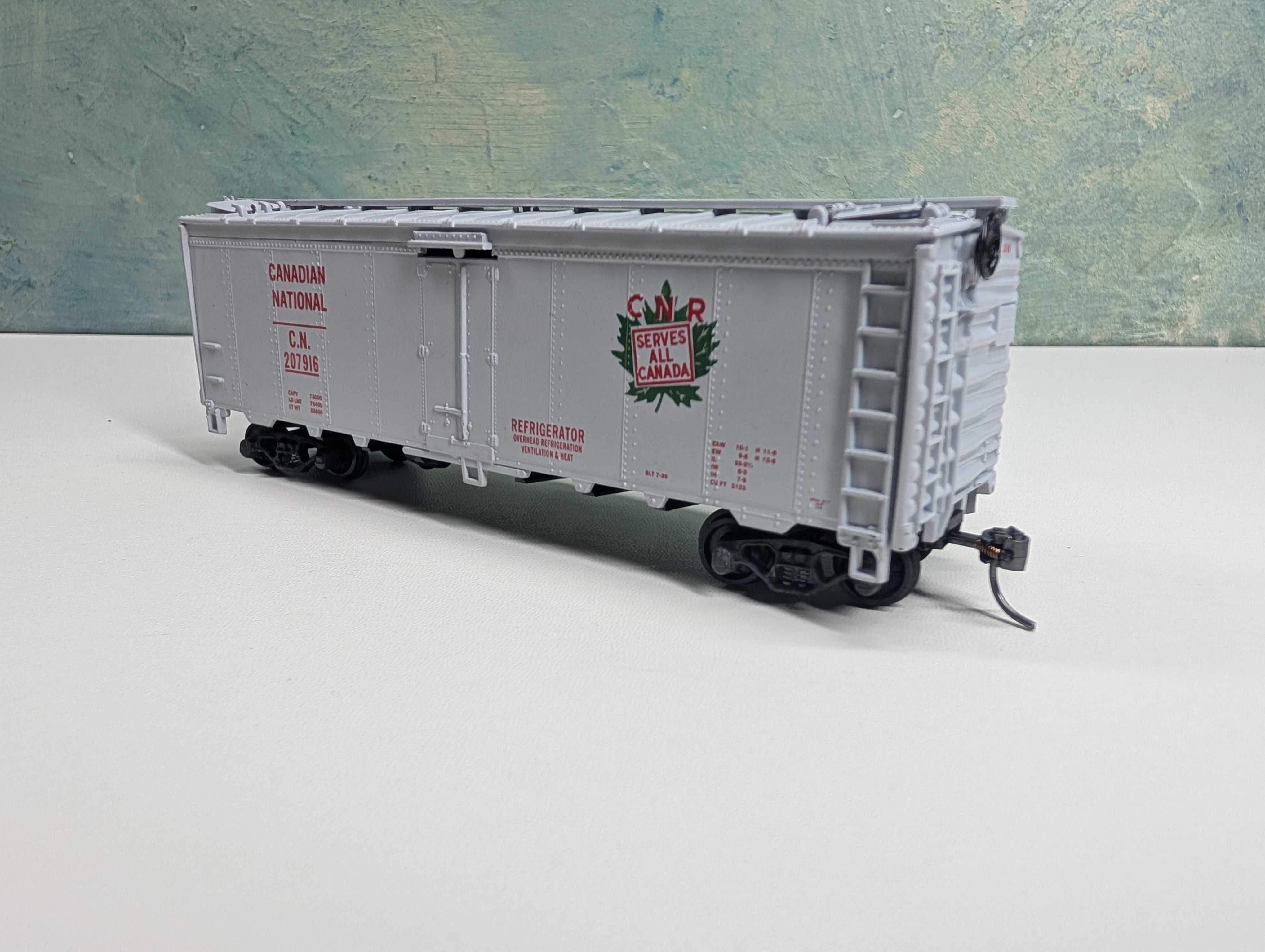 USED Athearn HO Scale Reefer Car Canadian National CN #207916