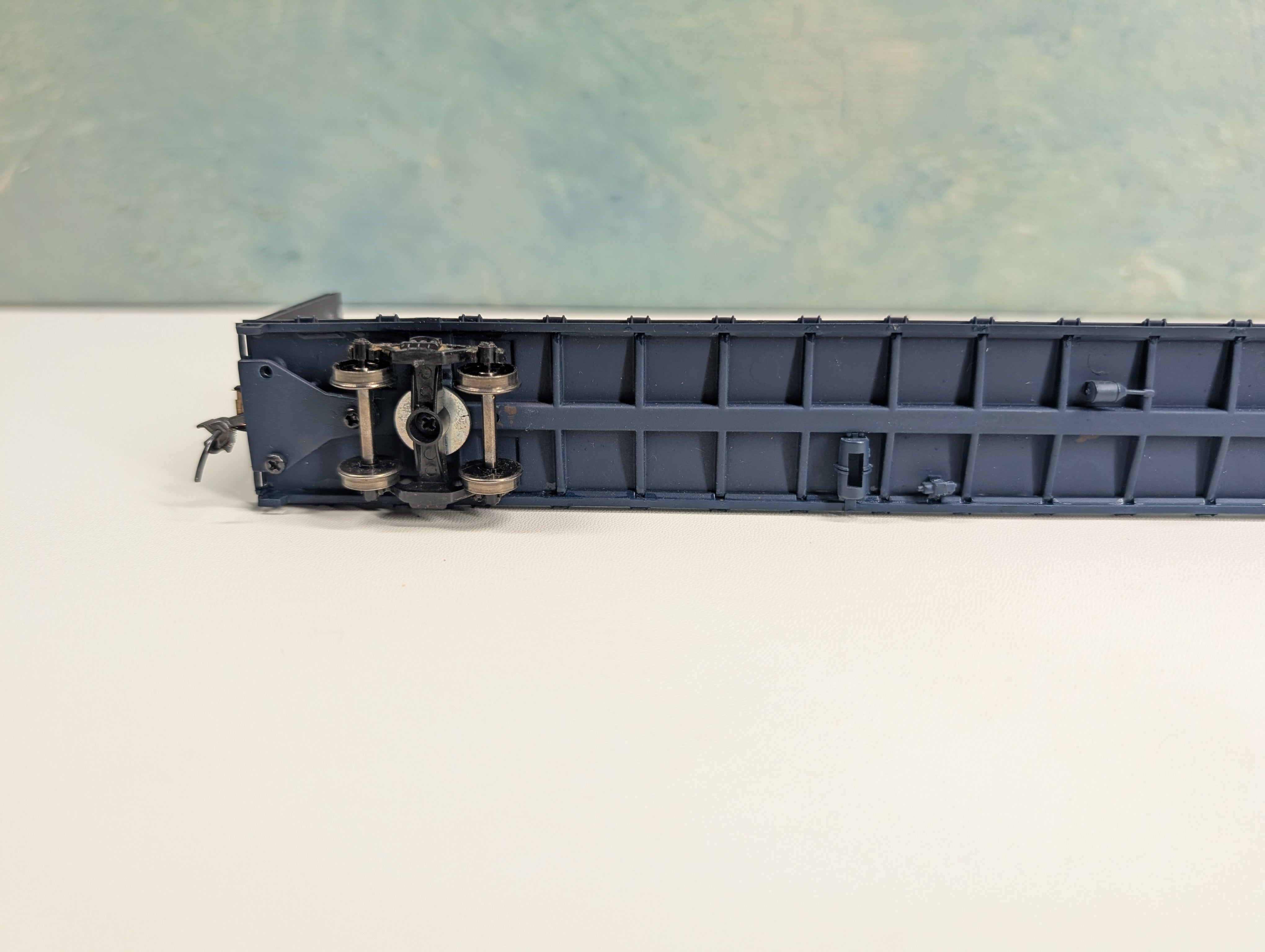 USED Walthers HO Scale 75' Centerbeam Flat Car CBRY #2140 Metal Wheels