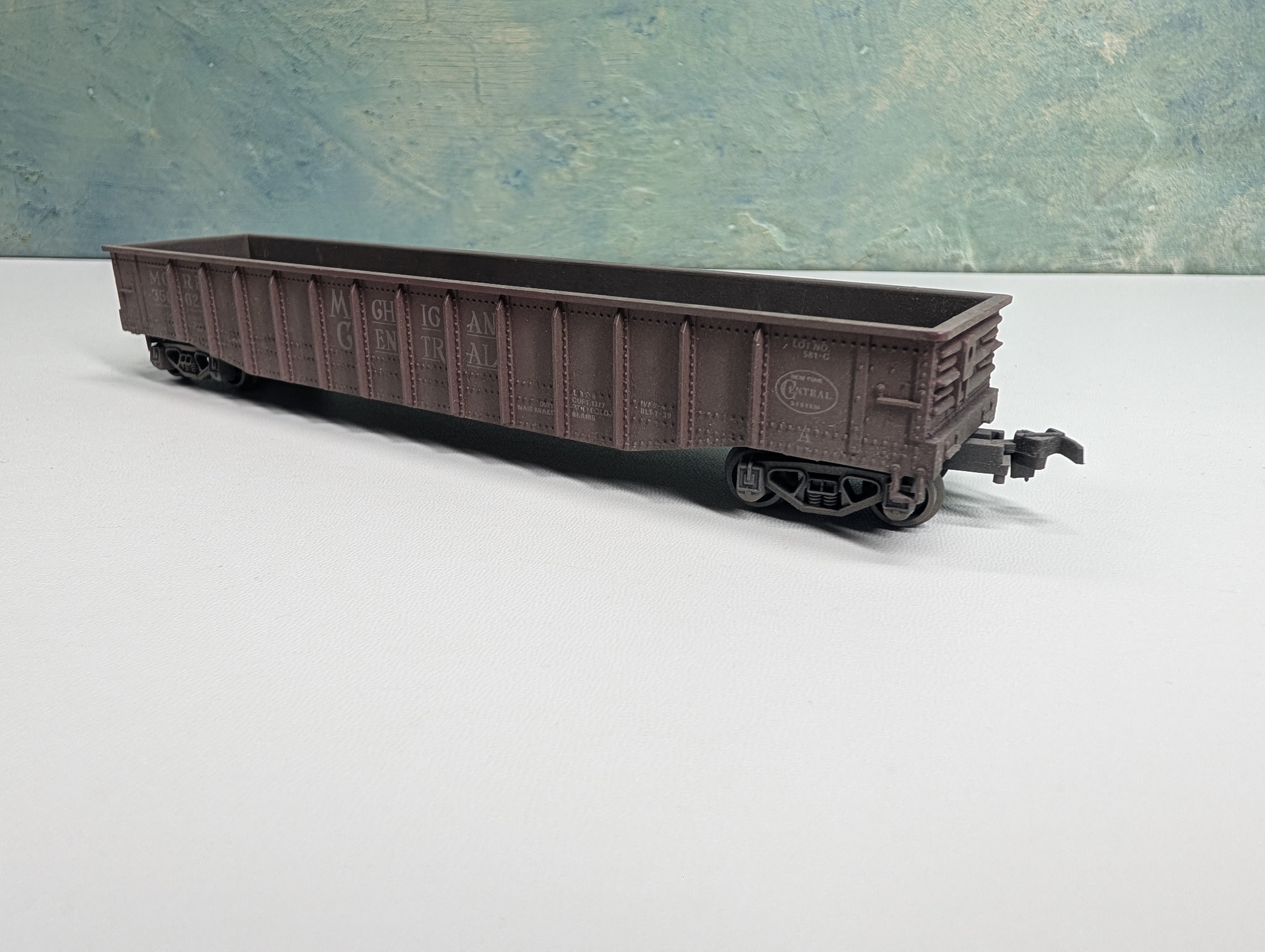 USED Lima HO Scale Gondola Michigan Central MCRR #350623 Weathered