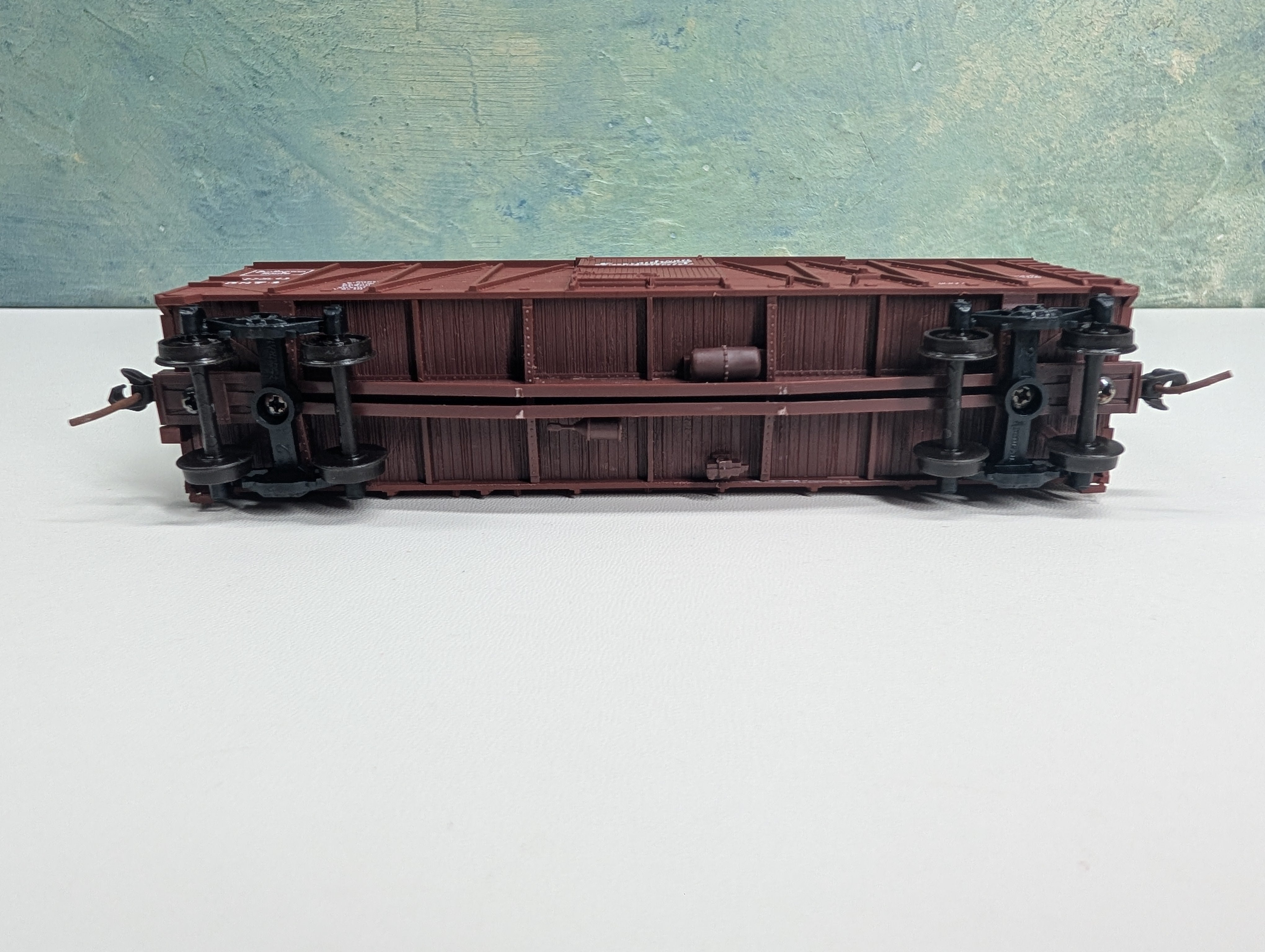 USED Accurail HO Scale 41' OB Wooden Box Car Burlington CB&Q #15874