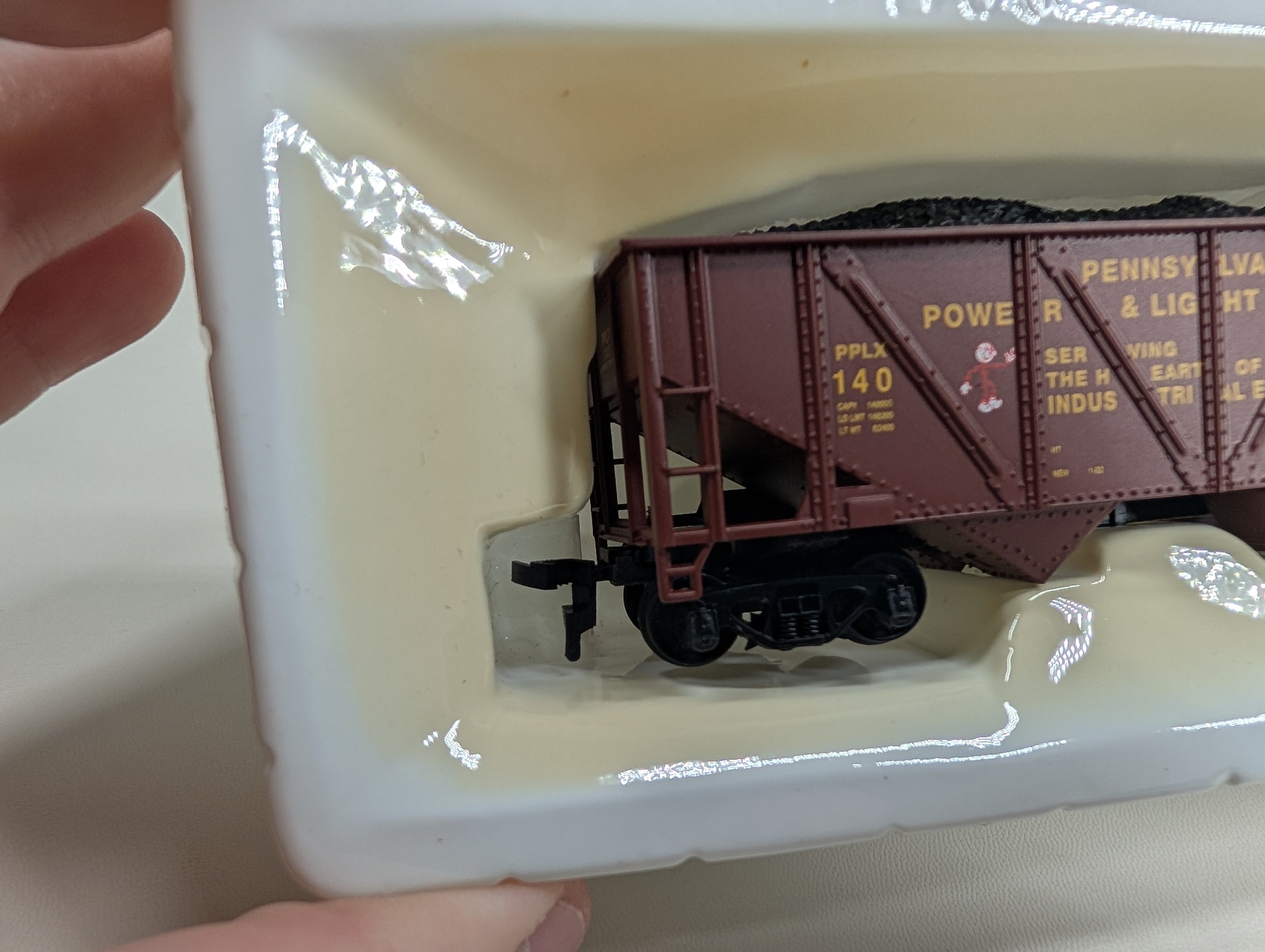 USED Mantua 729-202 HO Scale Heavy 32' Hopper PP&L PPLX #140