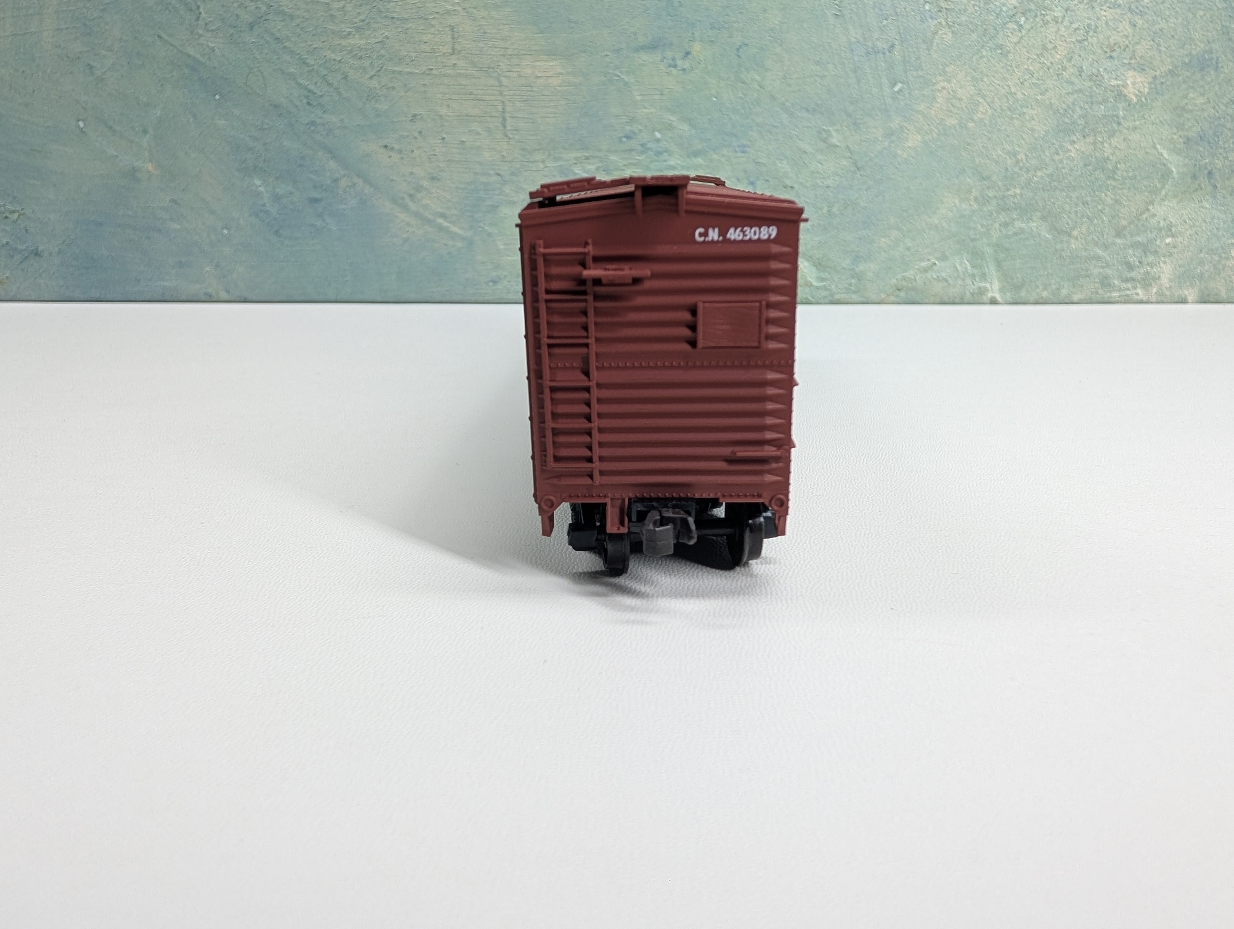 USED Accurail HO Scale 41' OB Wooden Box Car Canadian National CN #463089
