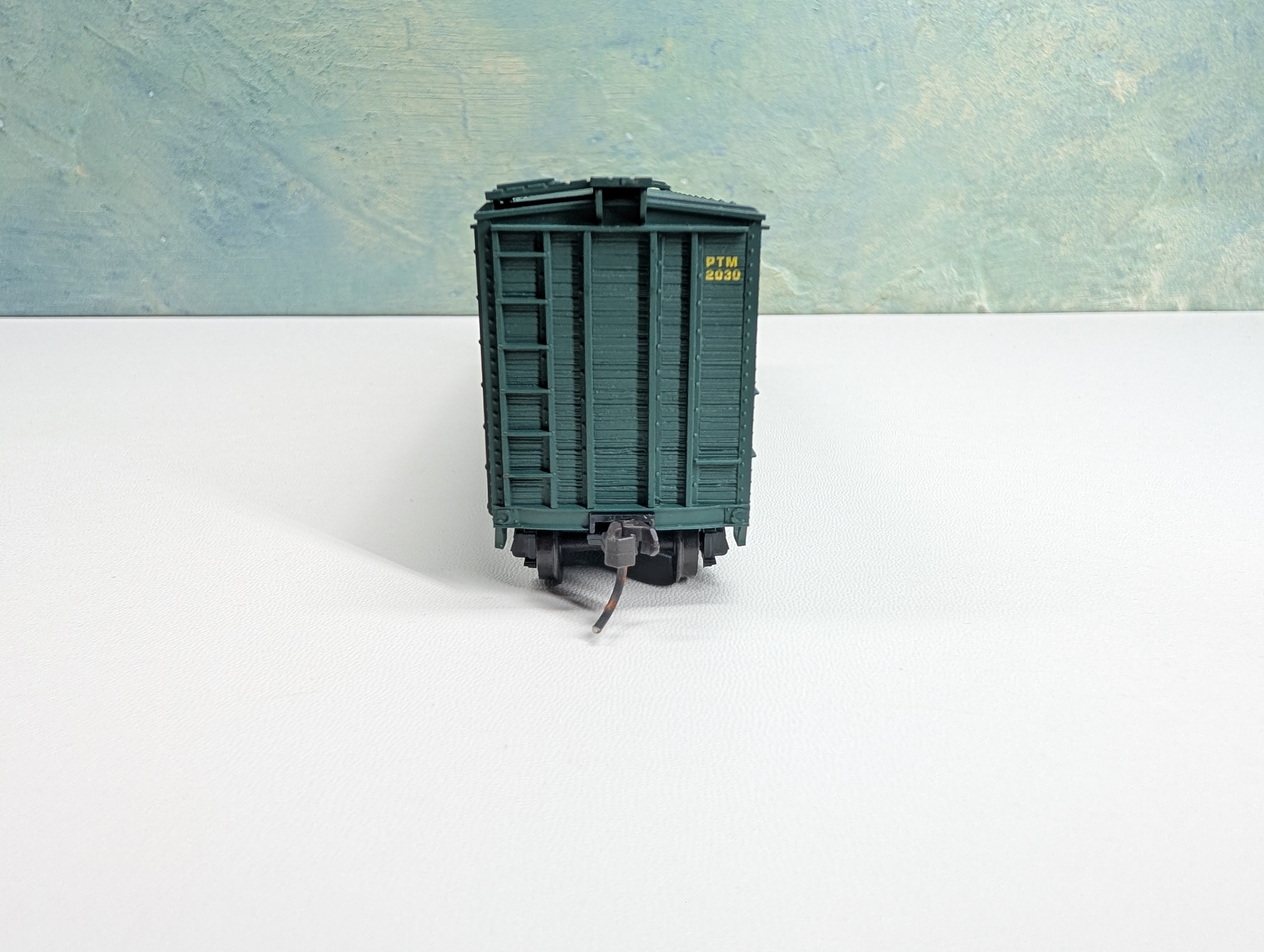 USED Accurail HO Scale 41' OB Wooden Box Car Portland Terminal PTM #2030