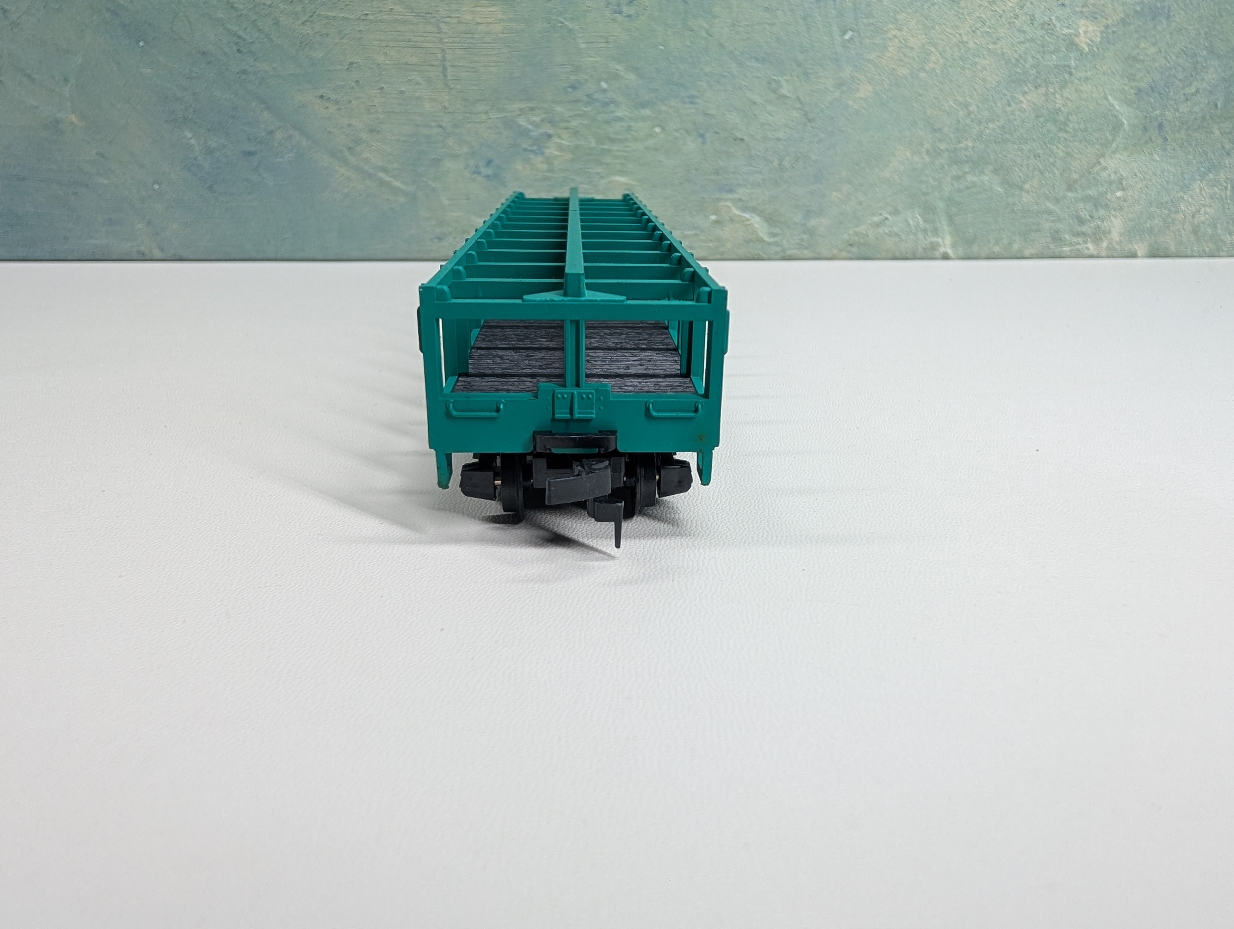 USED AHM HO Scale Caged Flat Car Penn Central PC #806