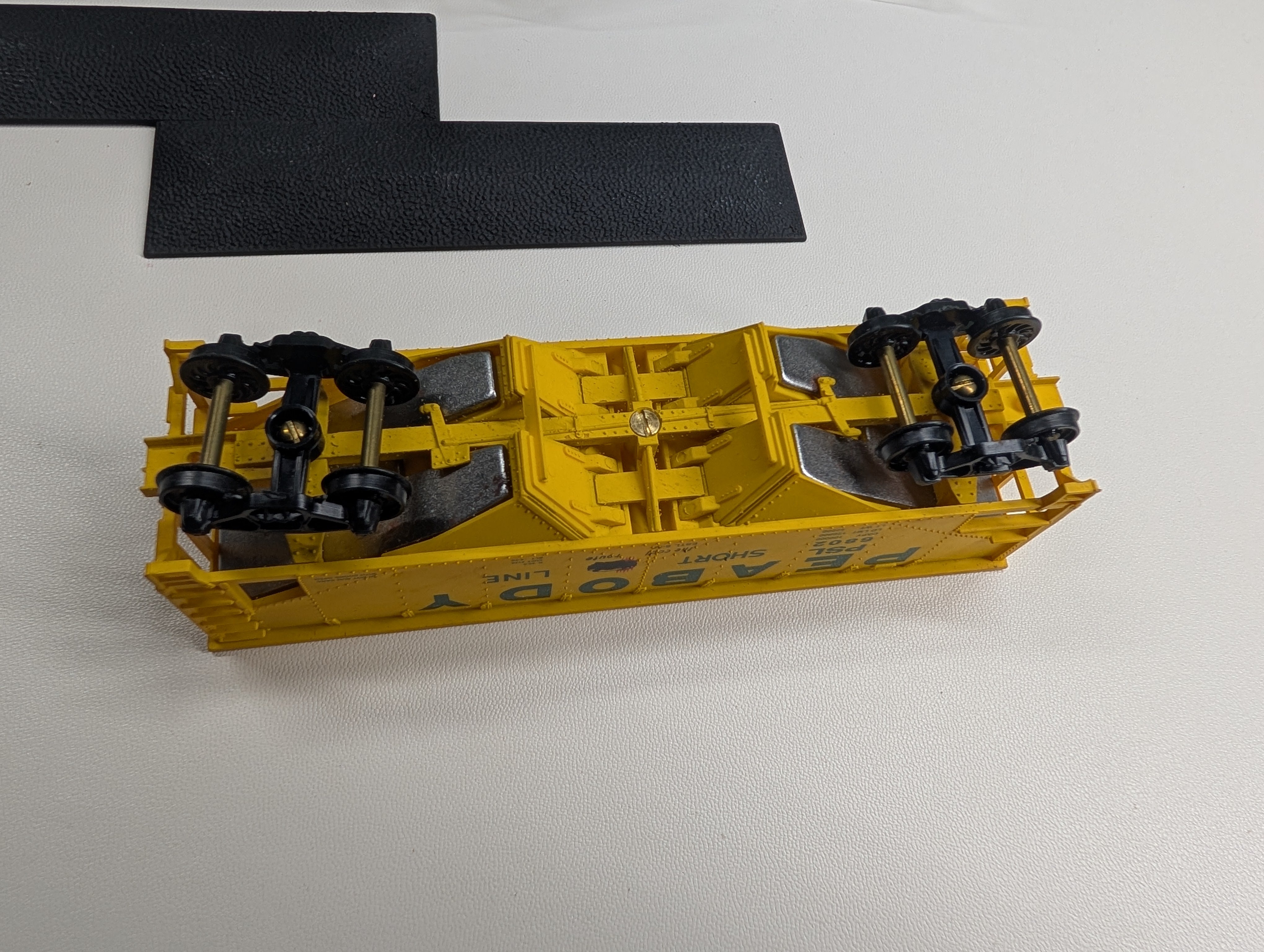 USED Walthers 932-9082 HO Scale 2 Bay Hopper Peabody PSL #6802, 6809, 6820 KIT (3 pcs)