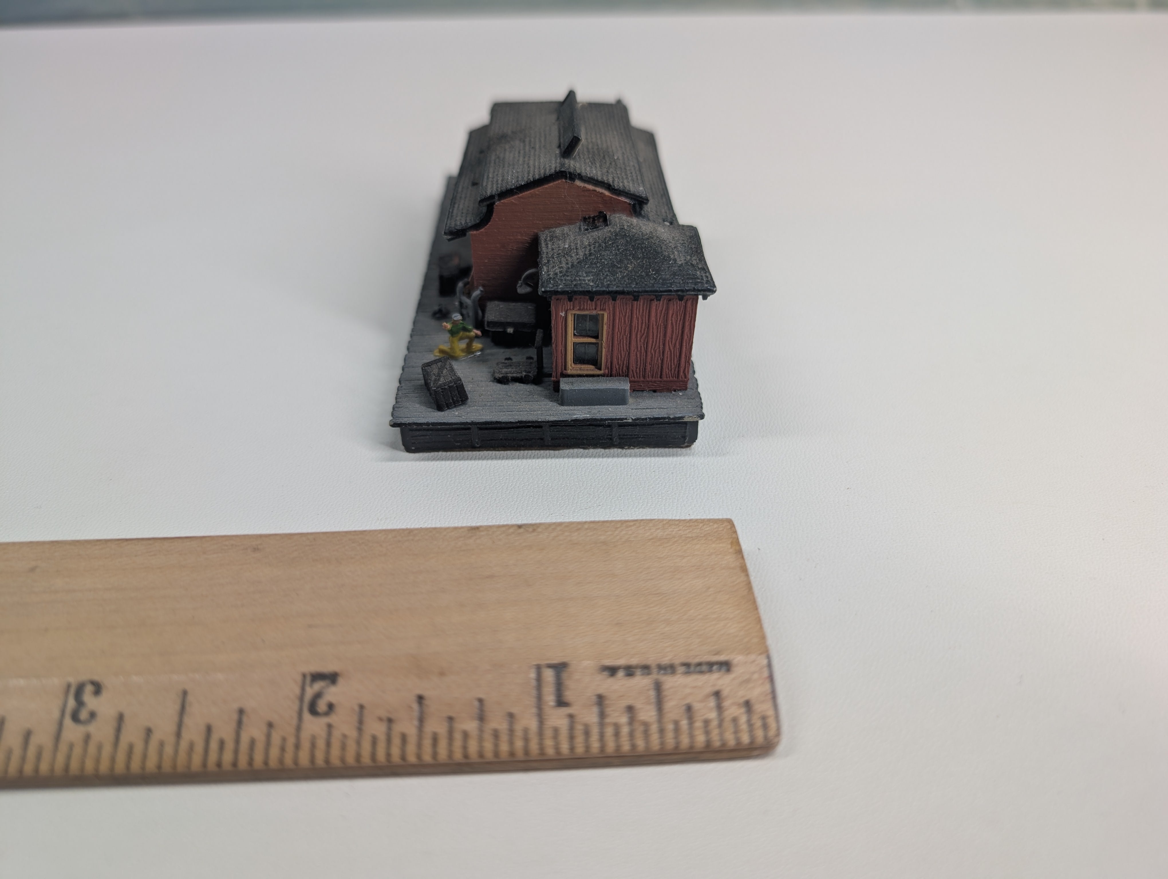 USED Bachmann N Scale Old Time Freight Station
