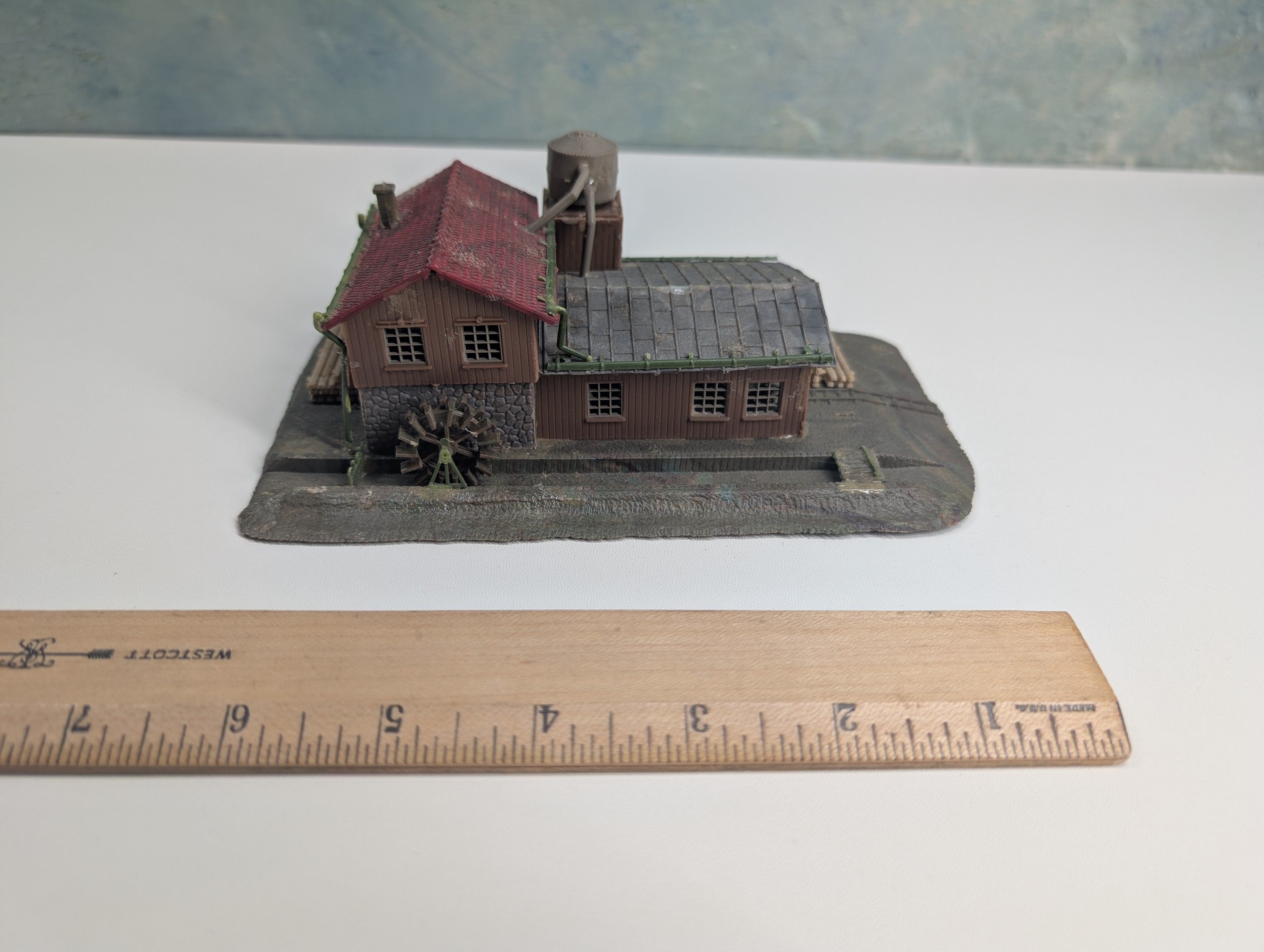 USED Pola N Scale Old Time Lumber Mill