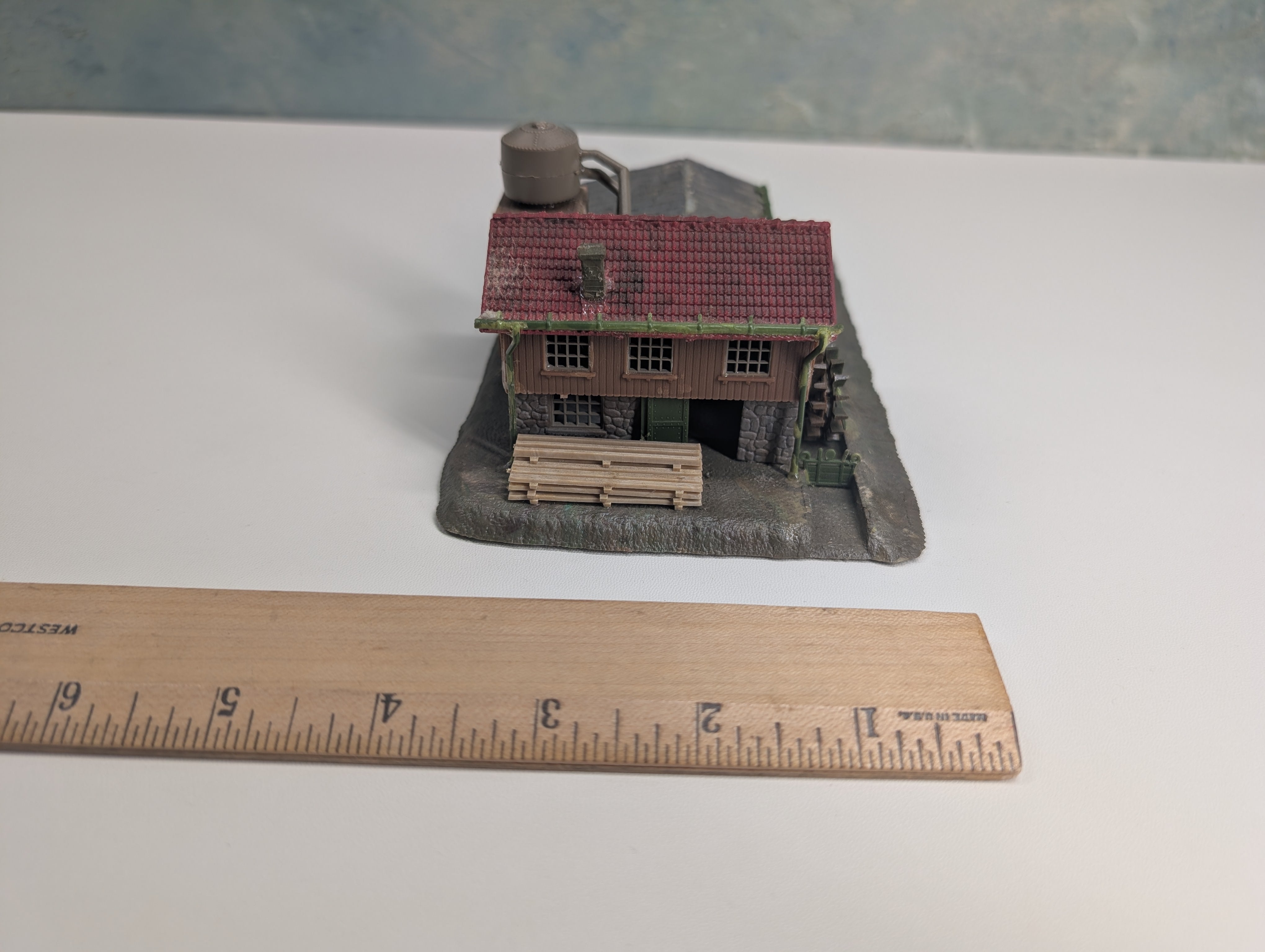 USED Pola N Scale Old Time Lumber Mill
