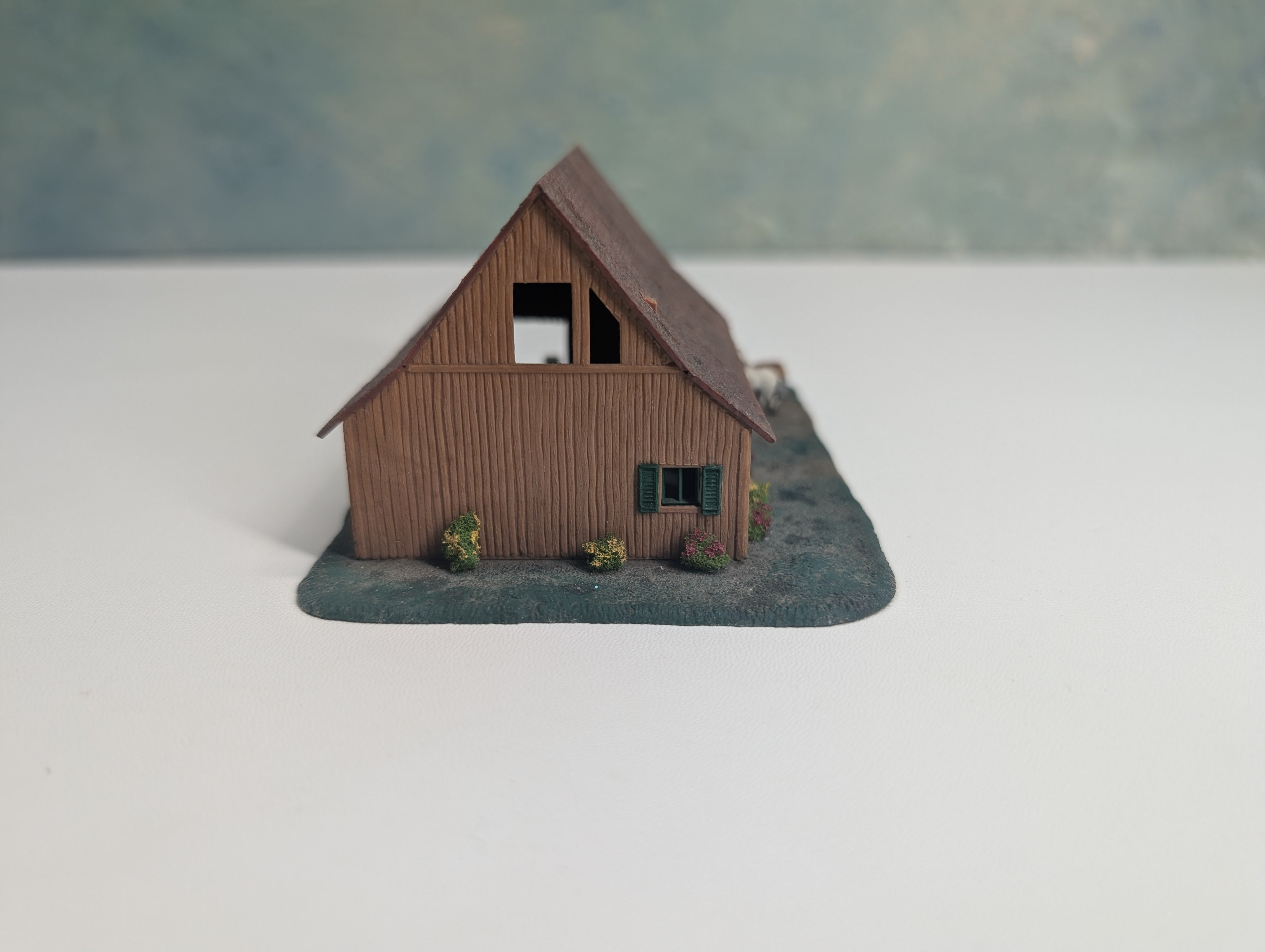 USED N Scale Old Time Barn