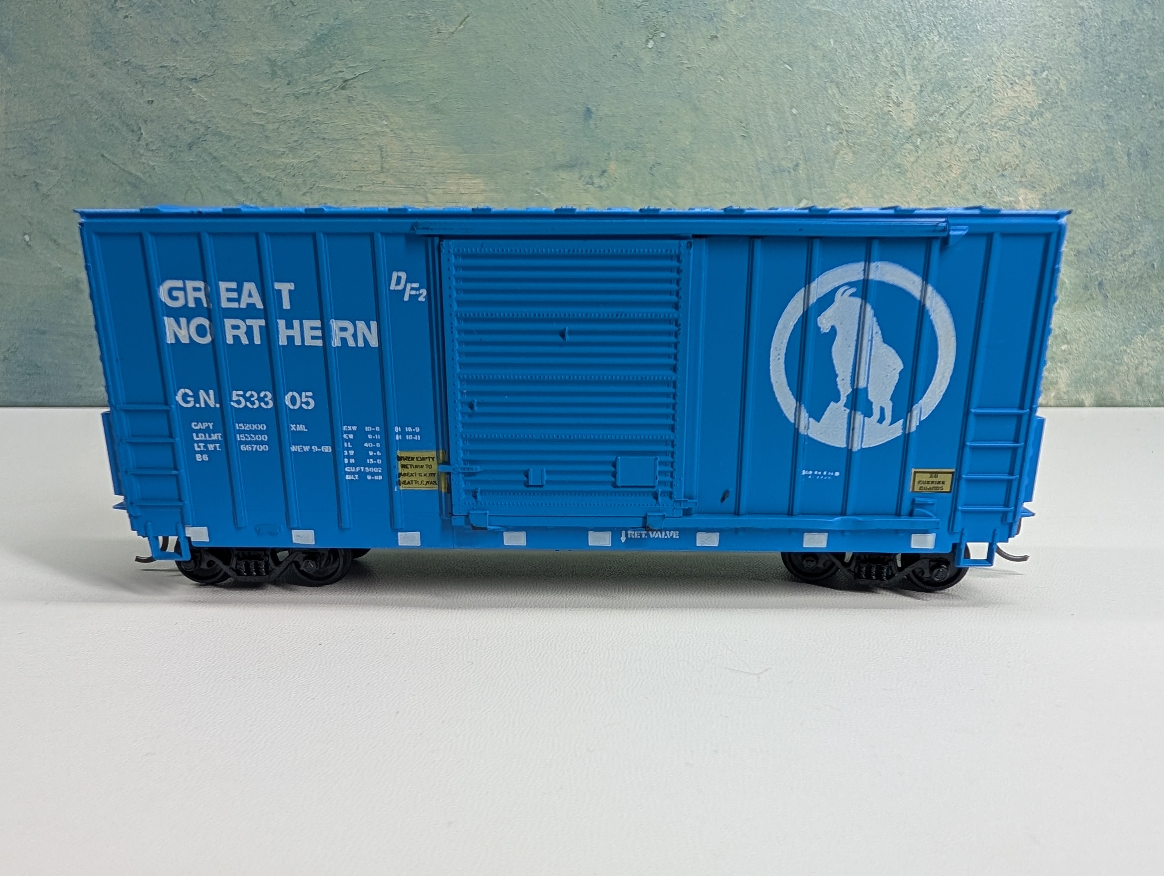 USED Athearn HO Scale 40' HI-Cube Box Car Great Northern GN #53305