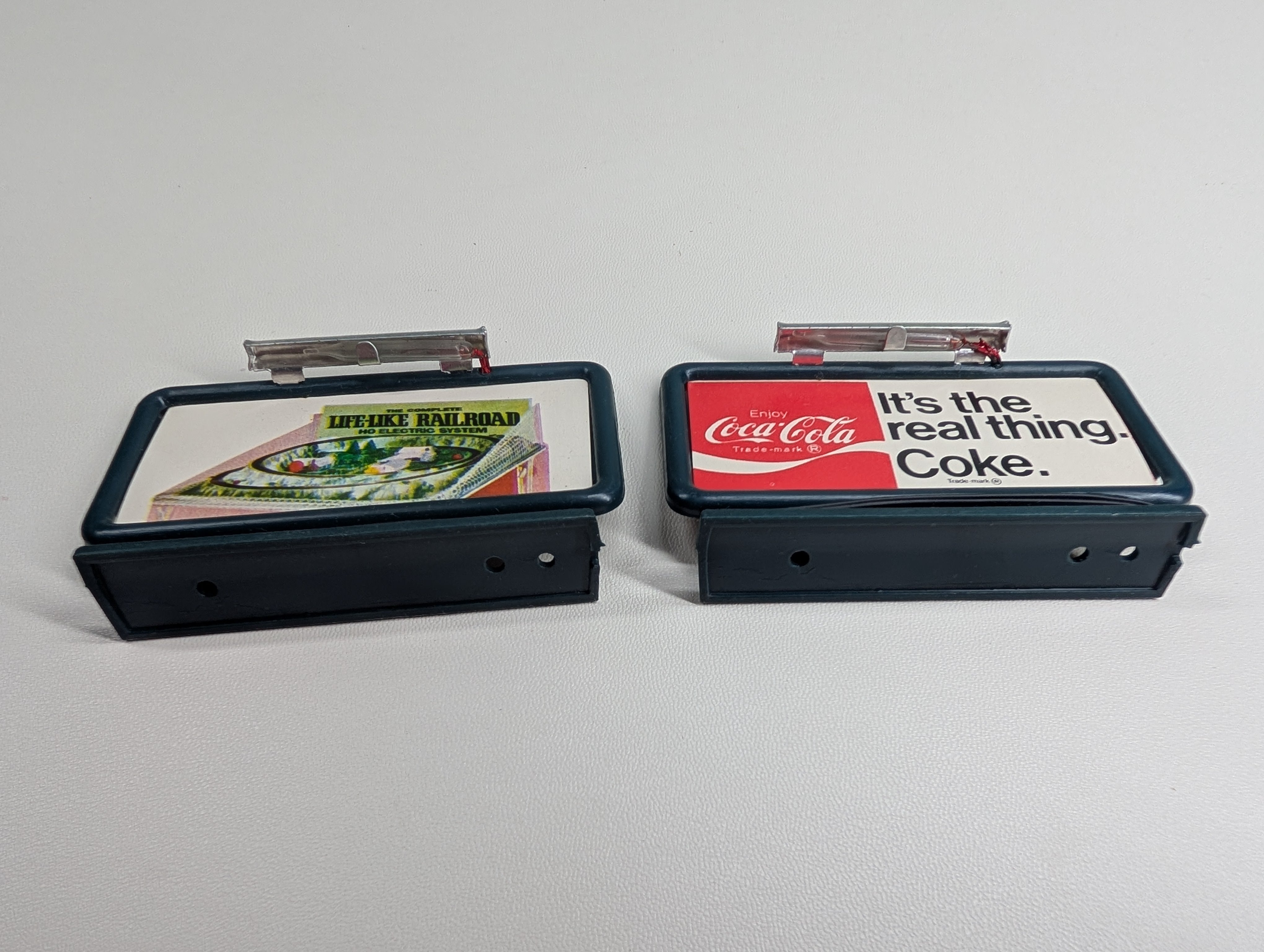 USED HO Scale Billboards w/ Lighting Coke (2 pcs)